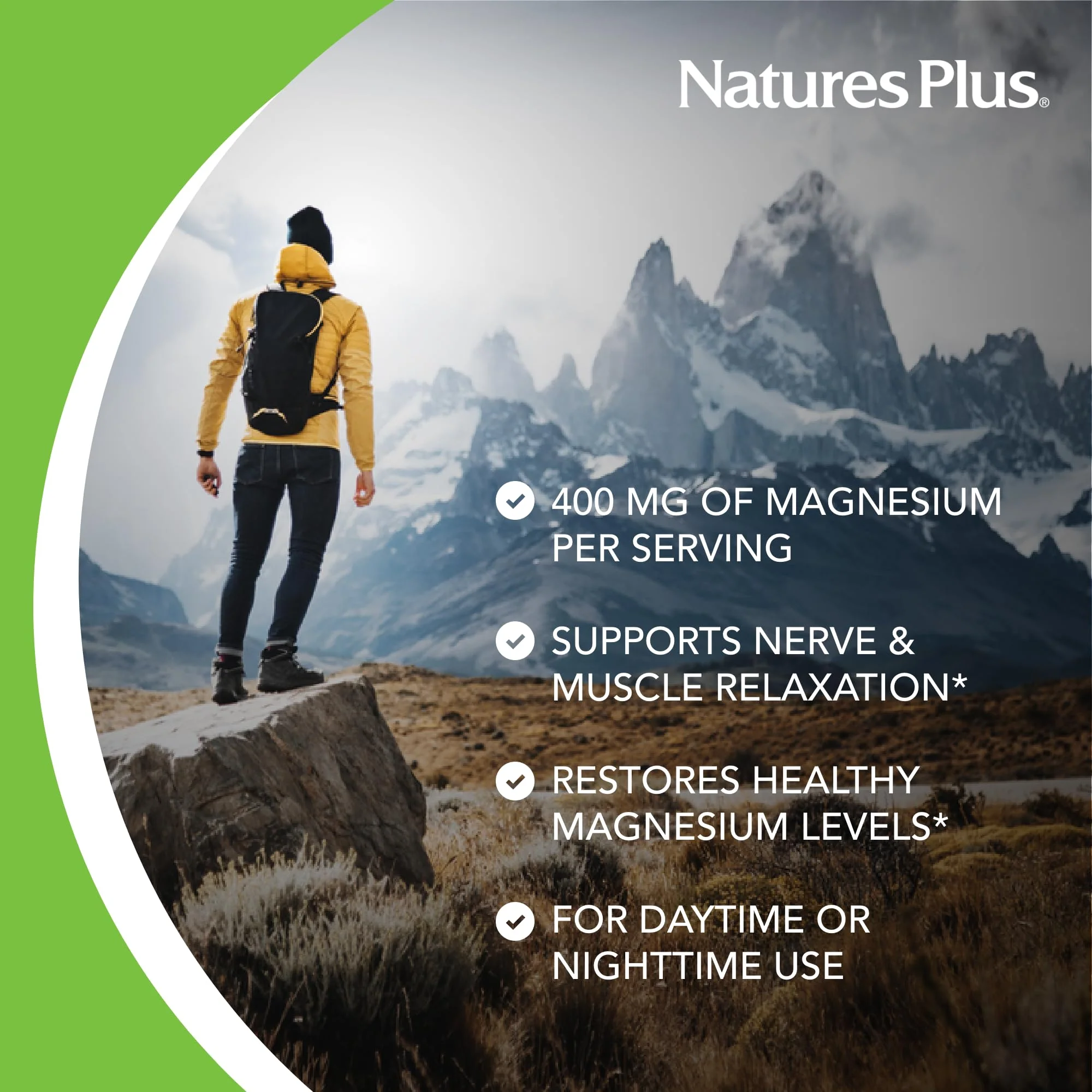NaturesPlus KalmAssure Magnesium Powder – 0.8 lb (Pack of 2) – Unflavored, Non-GMO, Gluten Free, Vegan | 120 Servings - Image 3