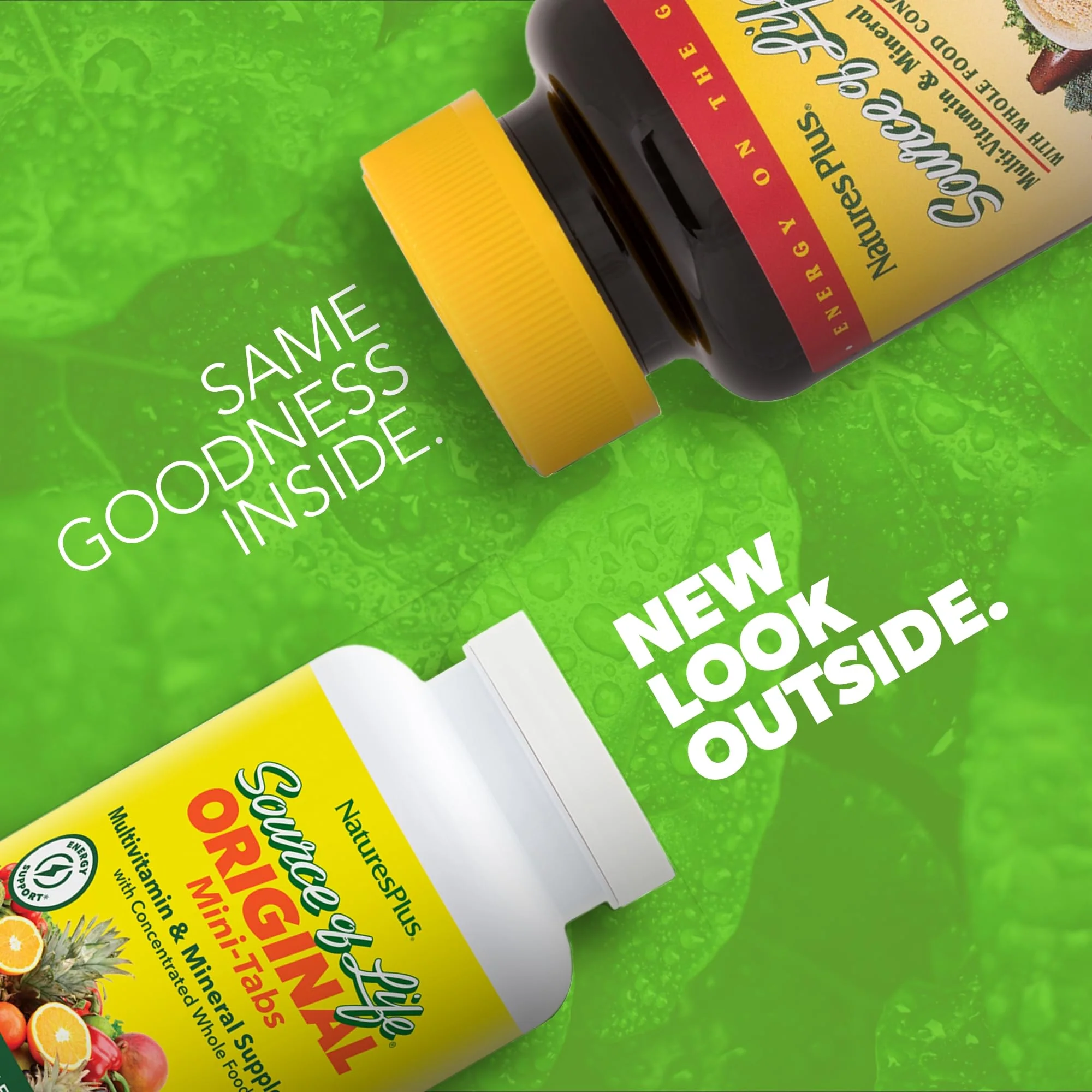 NaturesPlus Source of Life 360 Mini-Tabs – Gluten Free Vegetarian Multivitamin - Image 2
