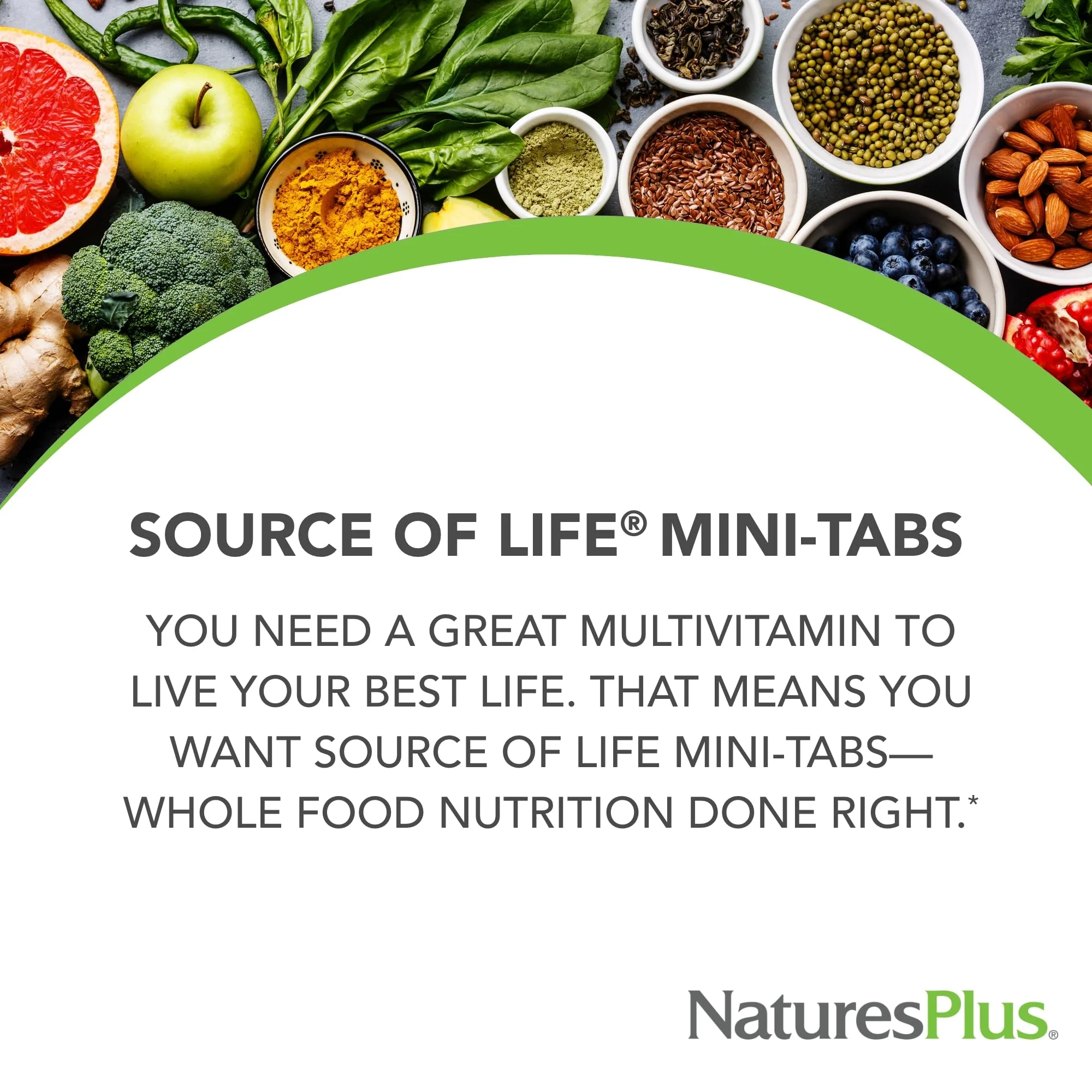 NaturesPlus Source of Life 360 Mini-Tabs – Gluten Free Vegetarian Multivitamin - Image 9