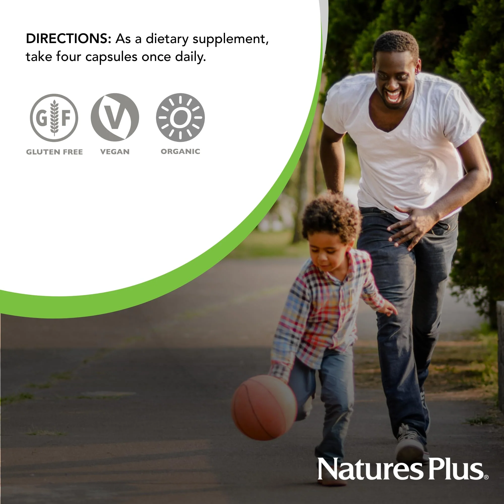 NaturesPlus Source of Life Garden Calcium - 120 Vegan Capsules (Pack of 2) | Organic, Gluten Free, Vegetarian, 60 Servings - Image 6