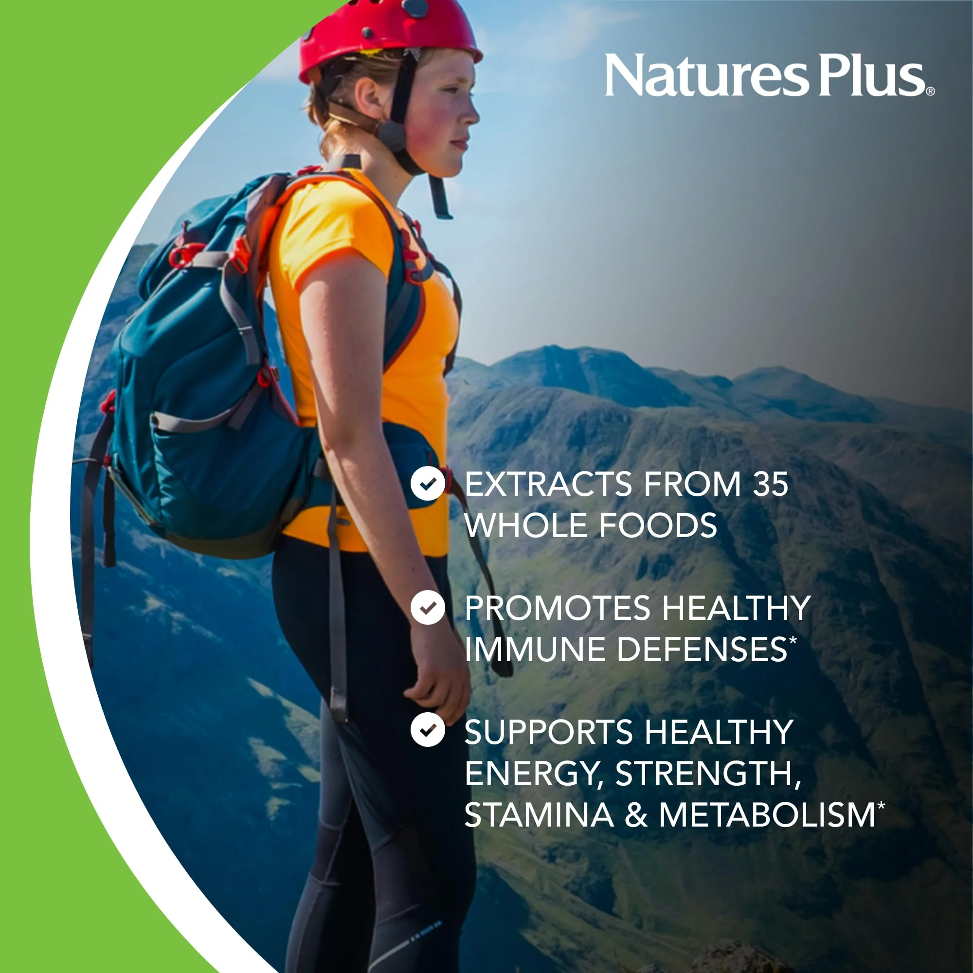 NaturesPlus Source of Life Garden Organic Women's Multivitamin - 90 Vegan Tablets (30 Servings) - Image 4