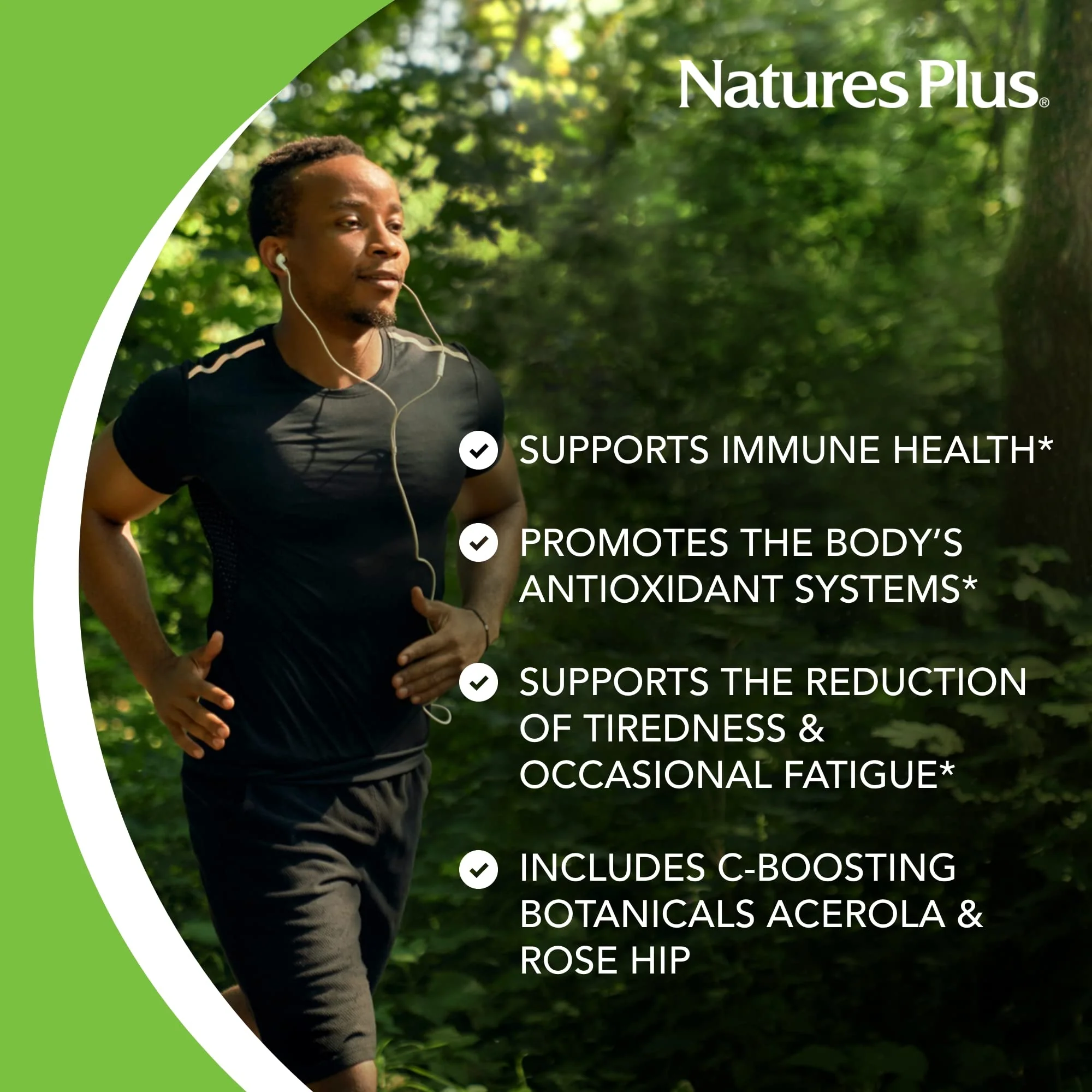NaturesPlus Super C Complex – Sustained Release Vitamin C 1000mg + 500mg Bioflavonoids | 180 Tablets - Image 4