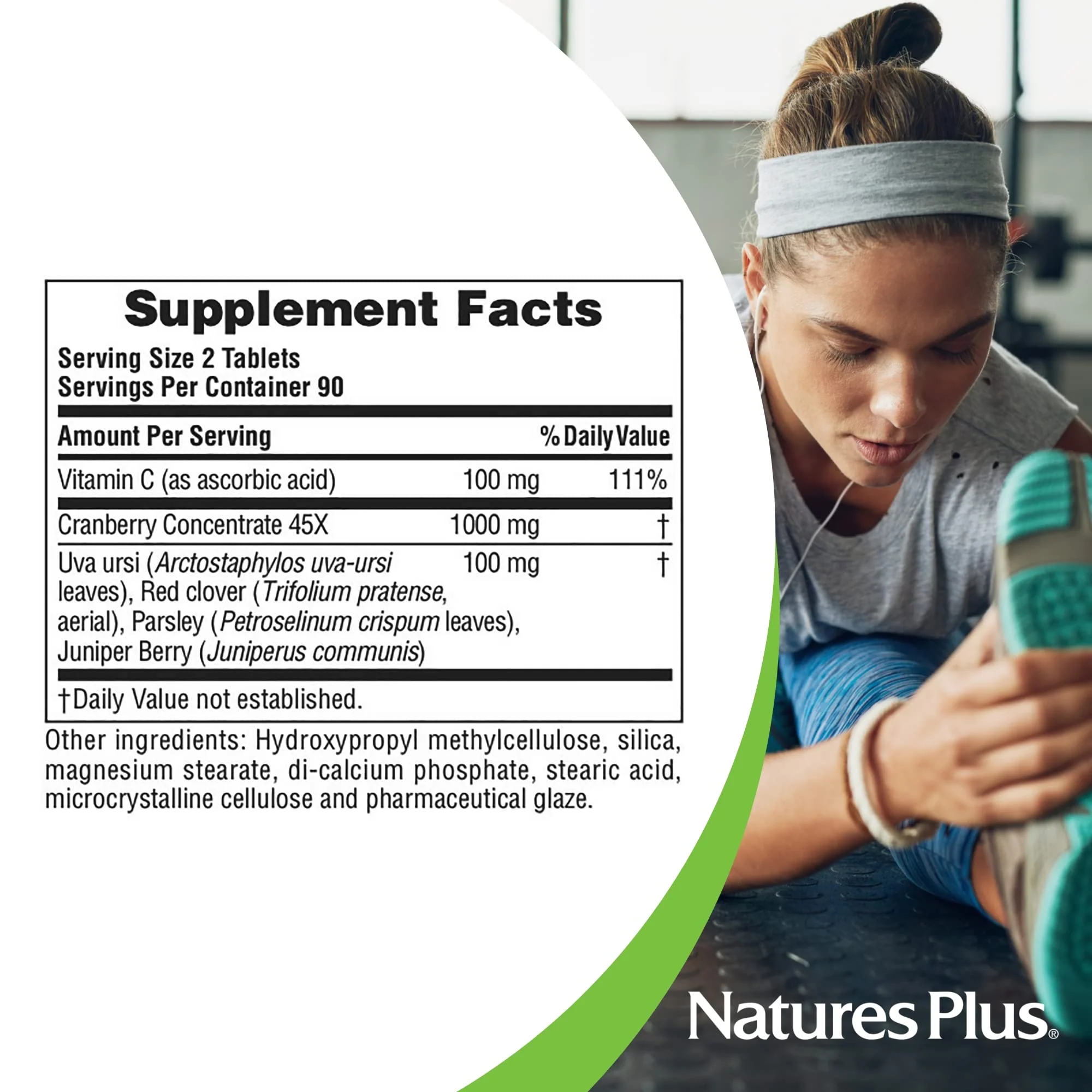 NaturesPlus Ultra Cranberry 1000mg | Sustained Release, 180 Vegetarian Tablets - Image 6