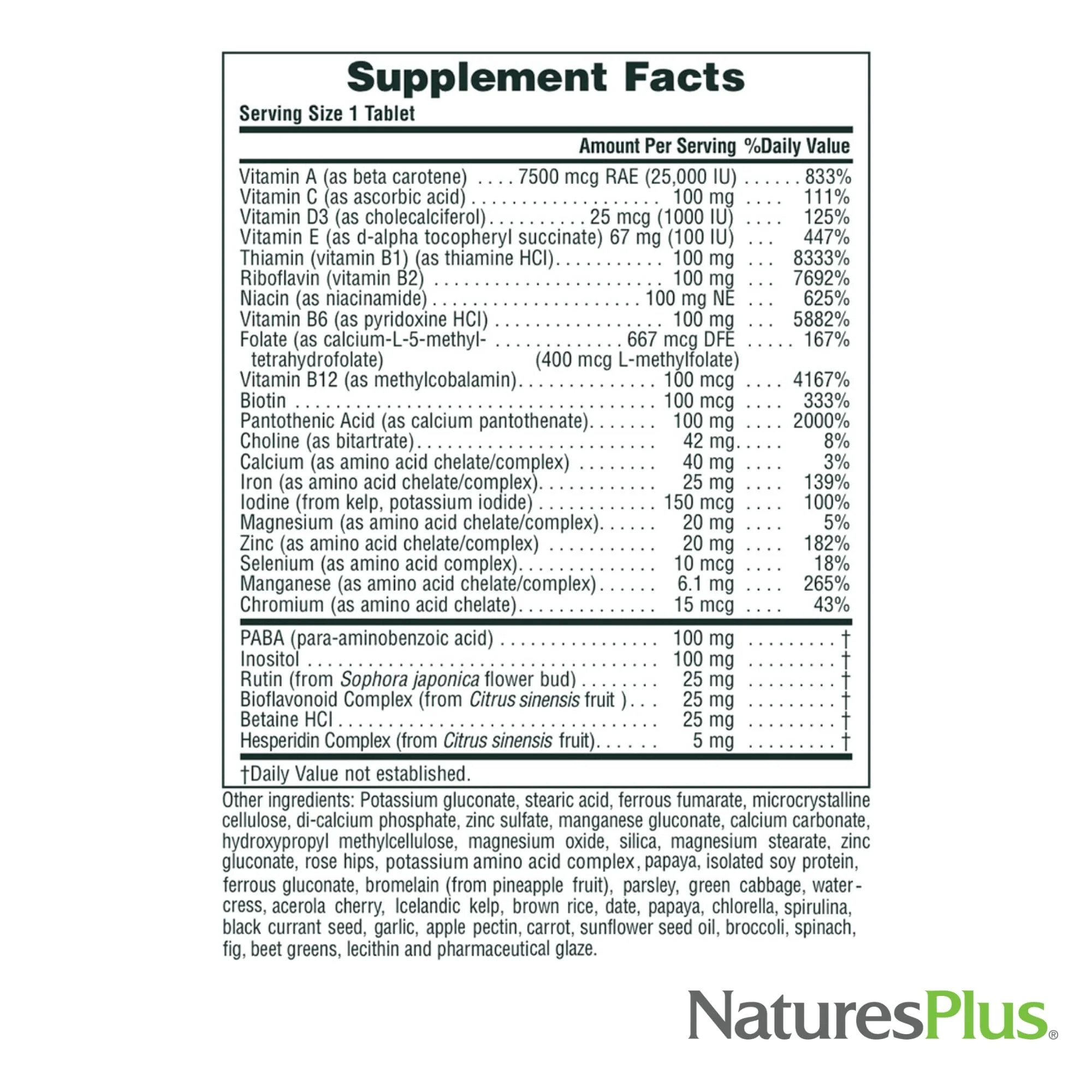 NaturesPlus Ultra II Daily Multivitamin with Whole Foods – 90 Tablets, Sustained Release - Image 5
