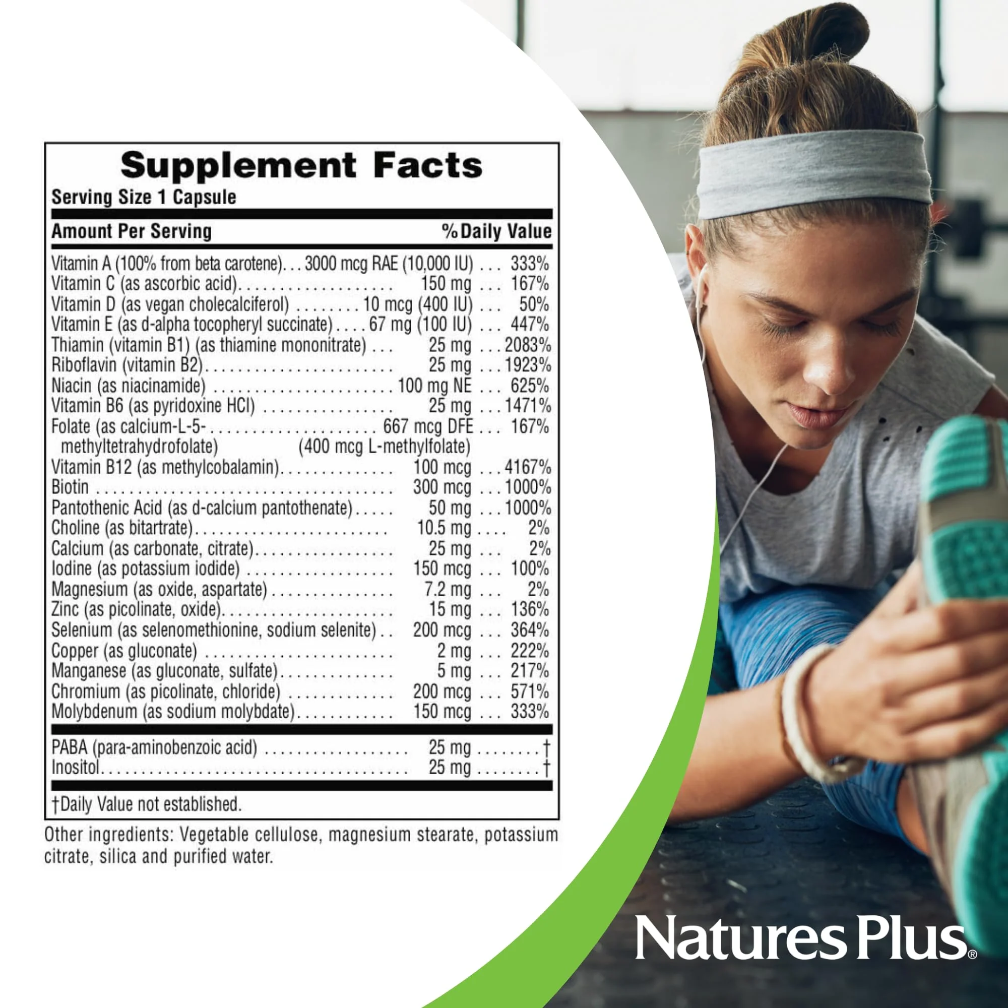 NaturesPlus Ultra One Daily Iron Free – 90 Servings, Vegan Multivitamin - Image 5