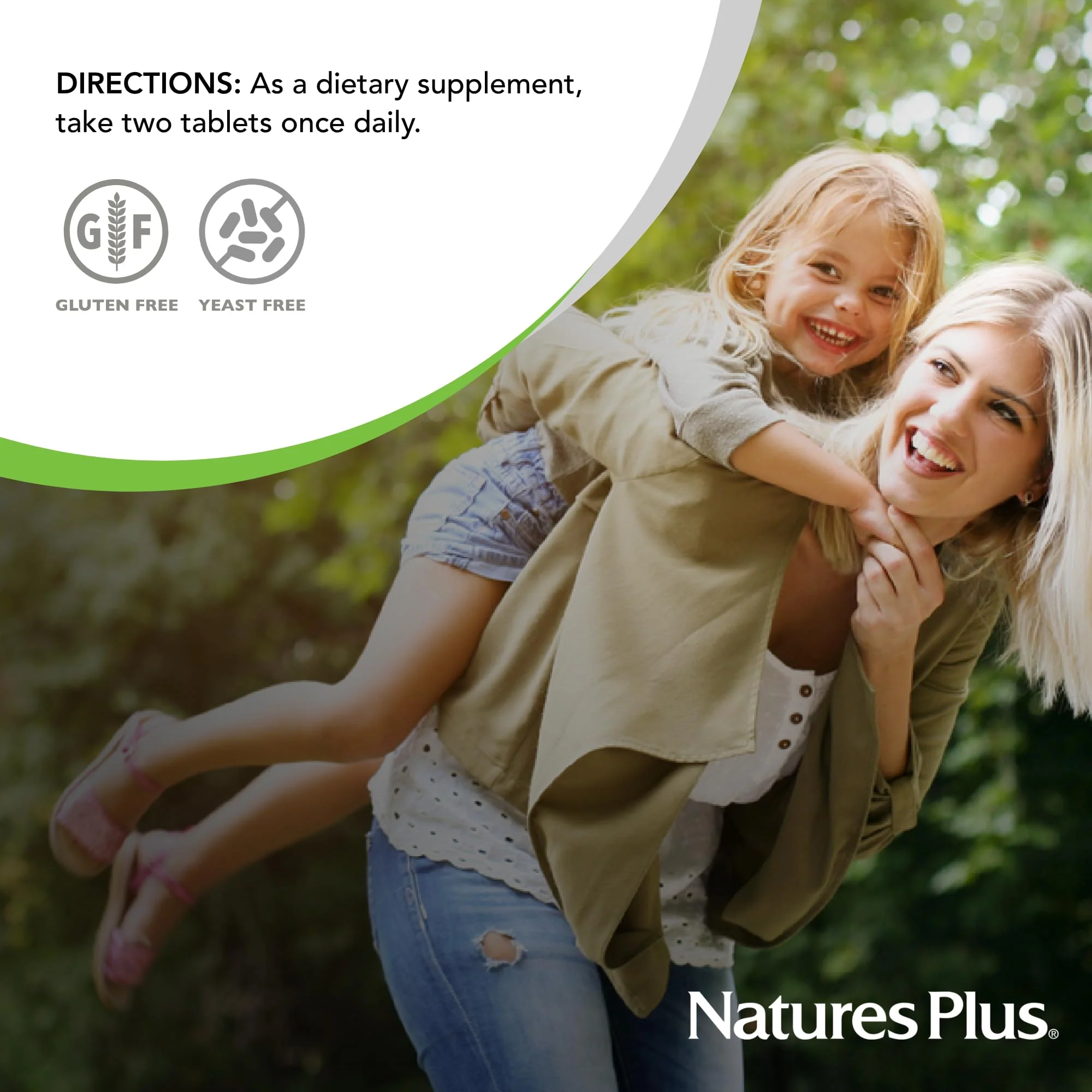NaturesPlus Womens Ultra Hair Plus – 60 Sustained Release Tablets (Pack of 2) Gluten Free Hair Support - Image 5