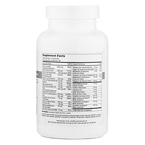 NBI Supreme Daily Multivitamin | 120ct Veggie Capsules | Vitamins A–B12 - Image 2