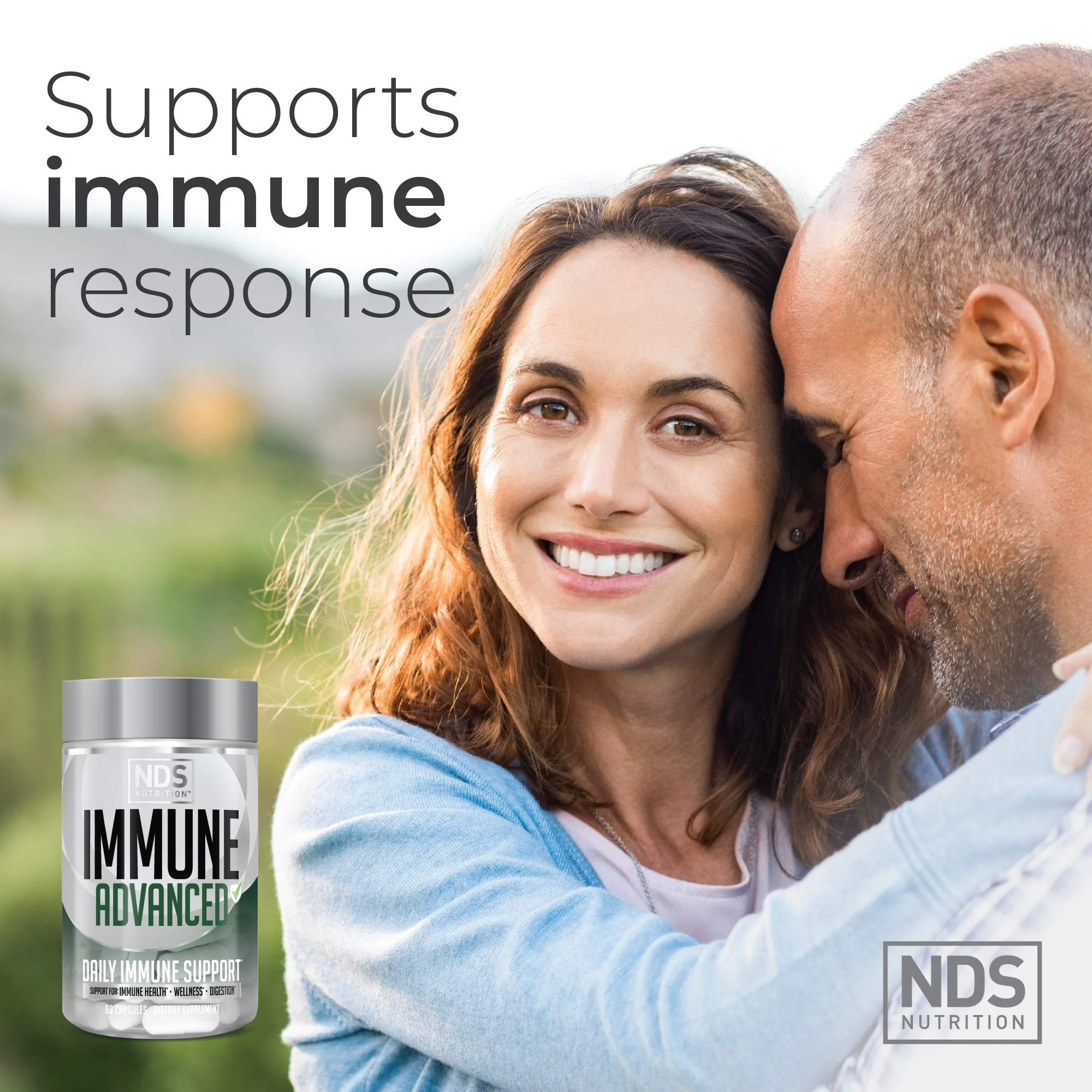 NDS Nutrition Advanced Immune Booster - Elderberry, Vitamin C, D, Zinc & Probiotic (90 capsules) - Image 8