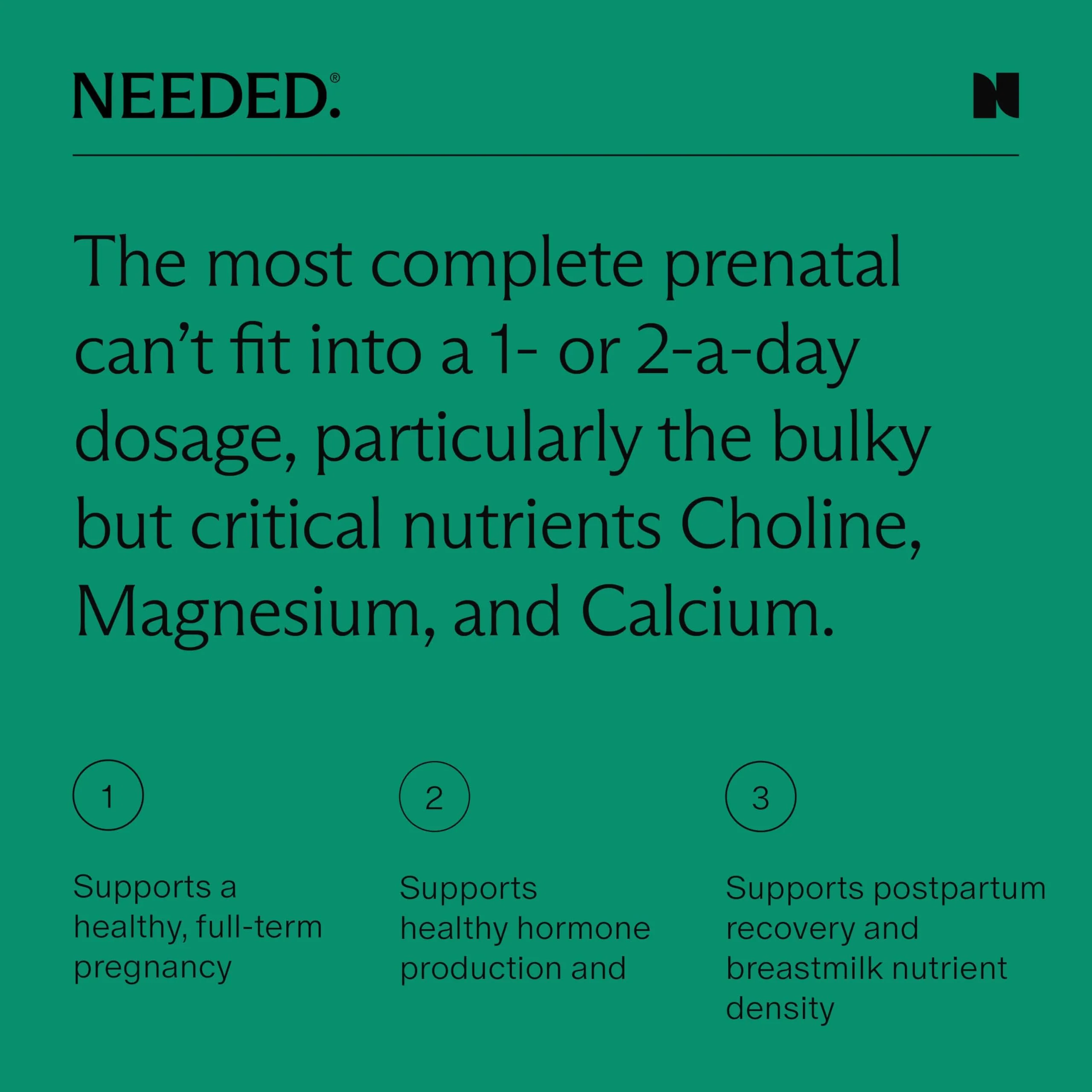 Needed Women's Multivitamin – 23 Vitamins & Minerals for Daily Wellness | Citrus Scent - Image 10