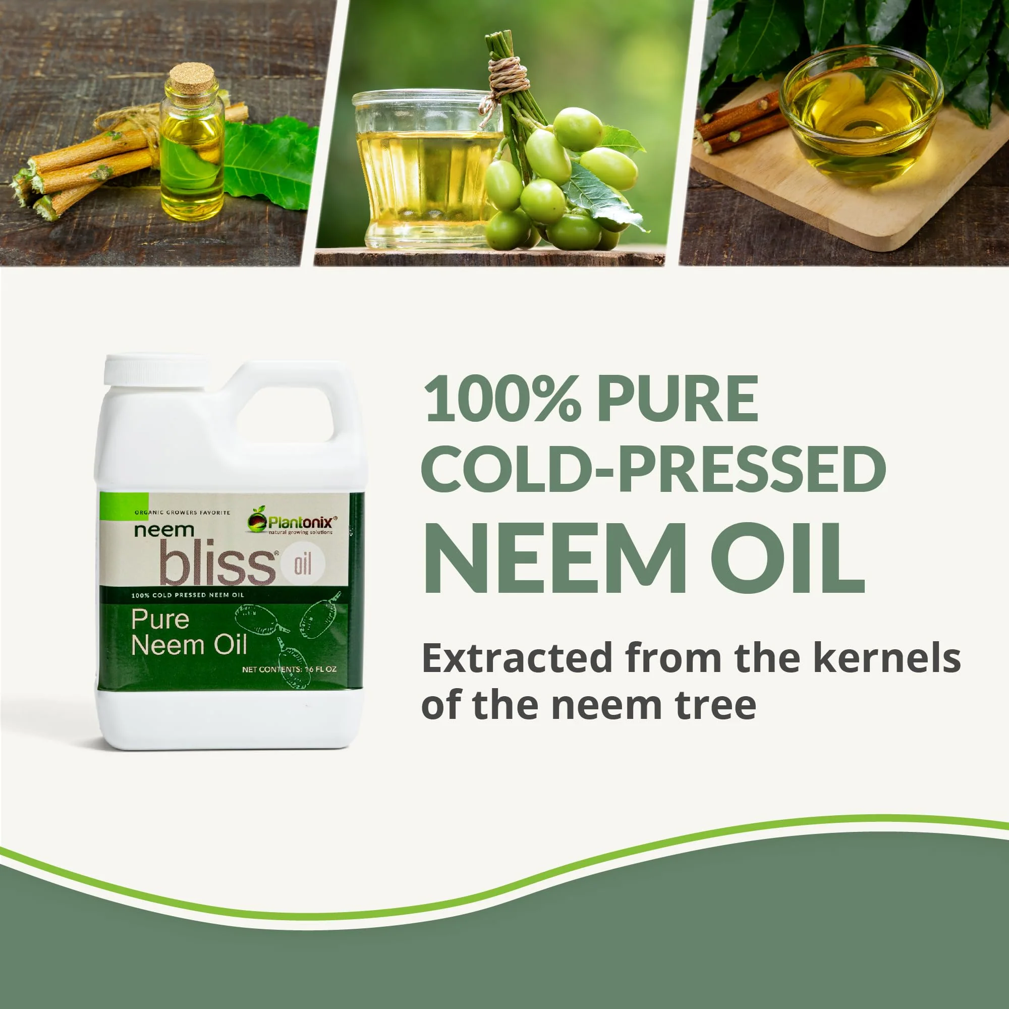 Neem Bliss (64 Fl Oz) – Pure Cold-Pressed Neem Oil by Plantonix - Image 6