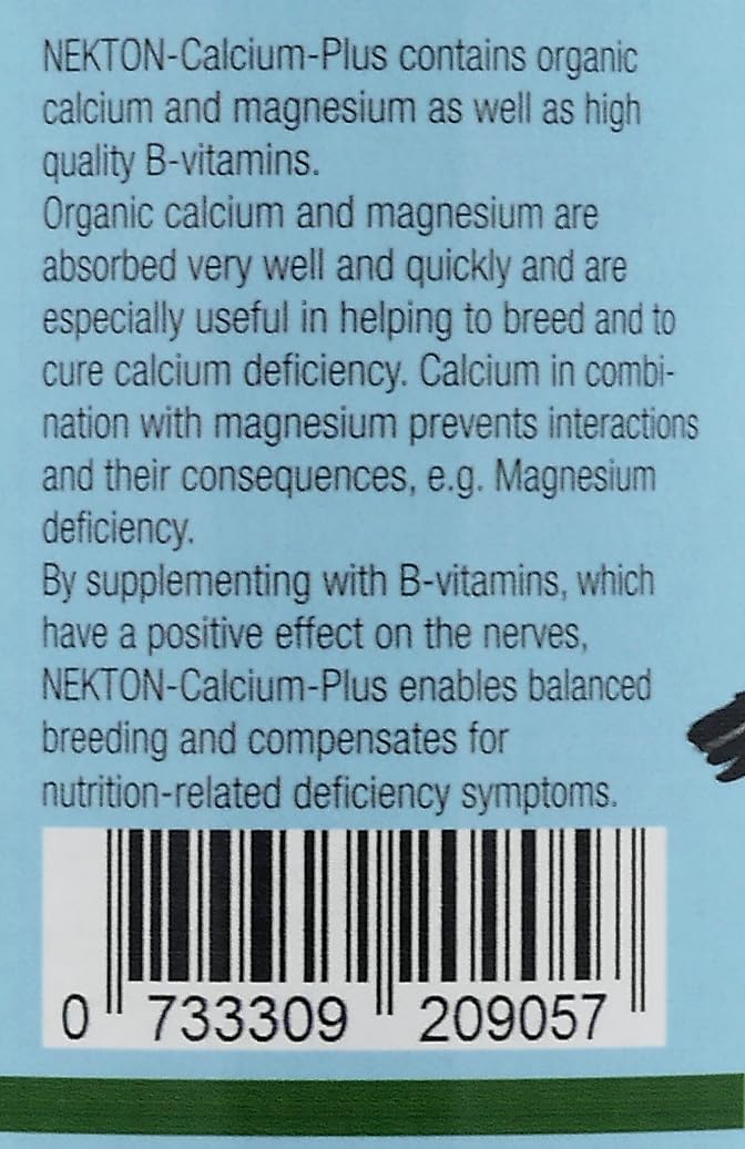 Nekton Calcium Plus – Calcium with Magnesium & Vitamins, White, 330g/11.64 oz - Image 4