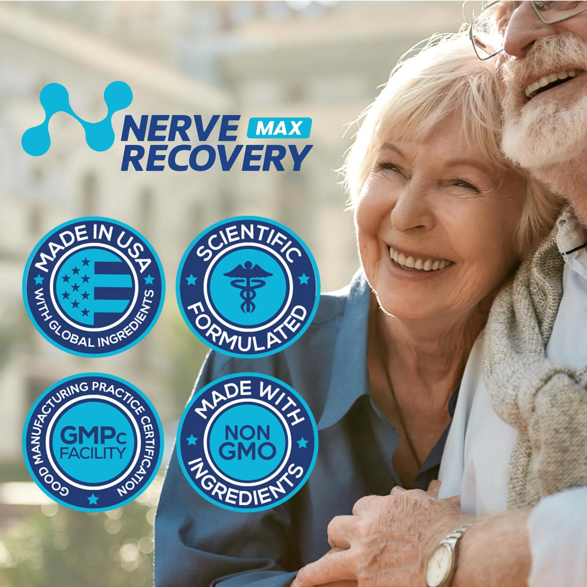 Nerve Recovery Max - Non-GMO Nerve Support with Vitamin D3 & Alpha Lipoic Acid - Made in USA - Image 15