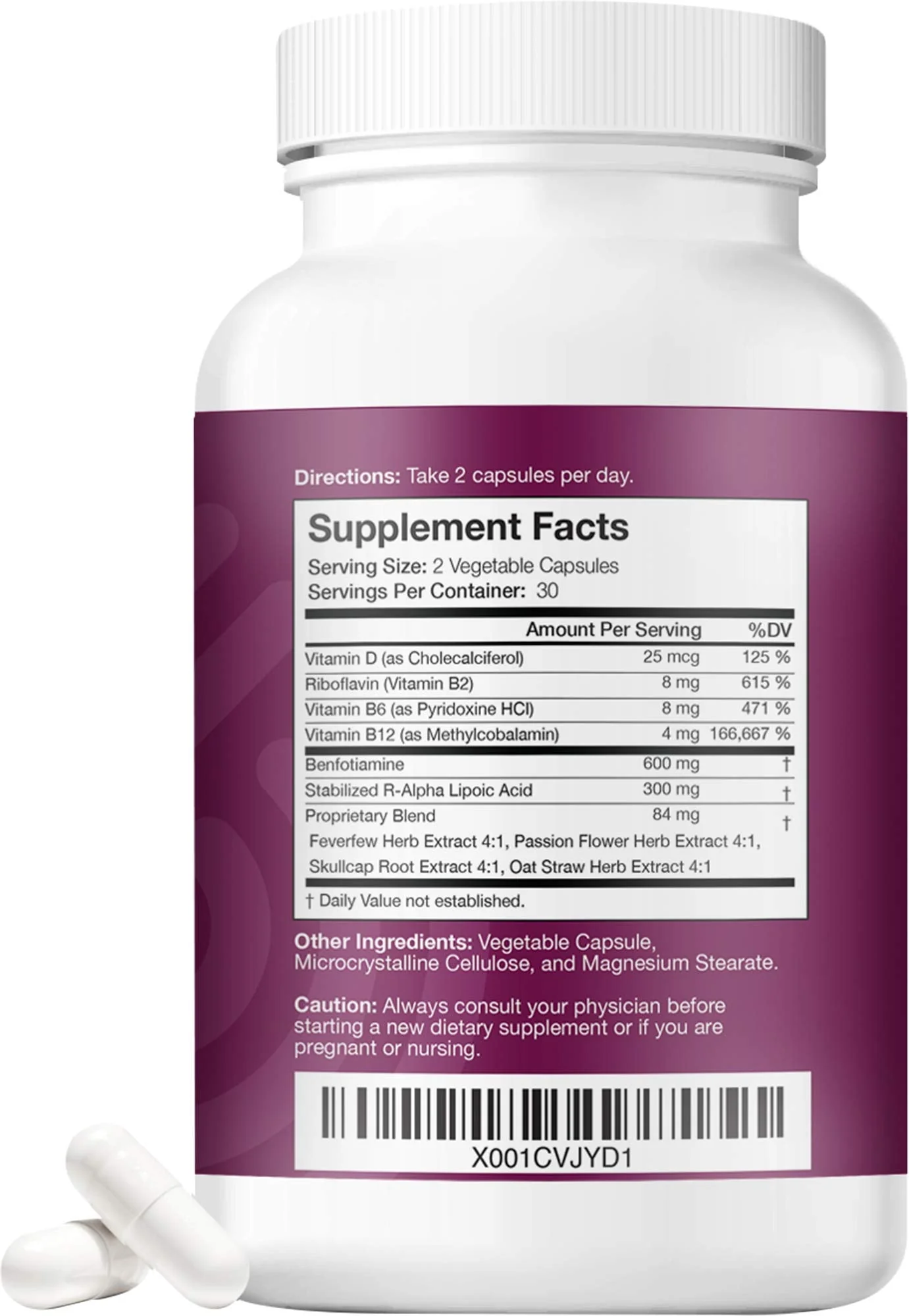 NERVE RENEW Advanced Nerve Support – 300mg Stabilized R-Alpha Lipoic Acid, B Complex & Benfotiamine - Image 9