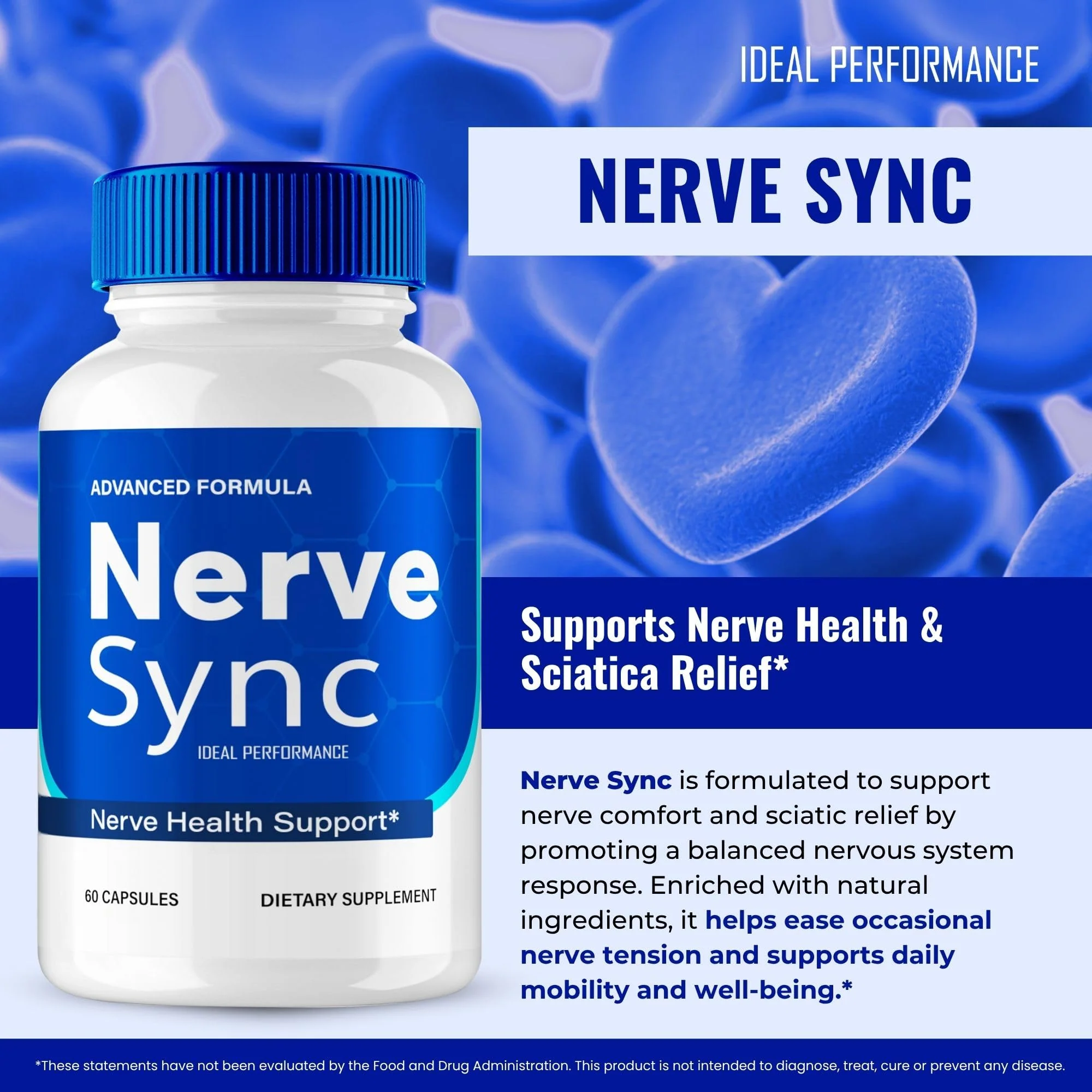 Nerve Sync Capsules – Official Nerve Sync Advanced Nerve Health Supplement Pills, Maximum Strength (3 Pack) - Image 4