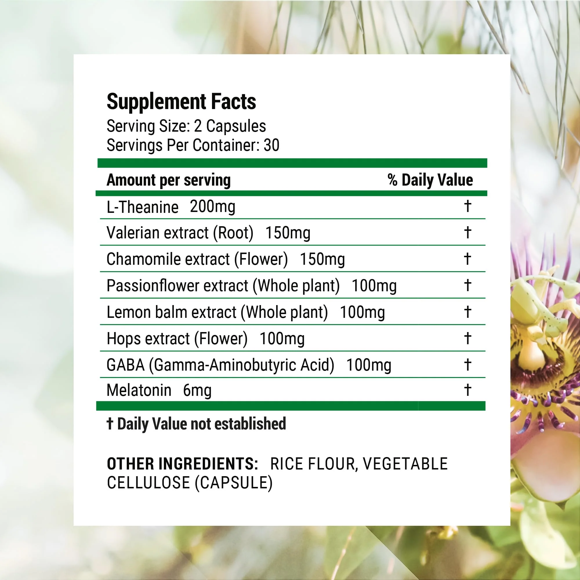 Nested Naturals Luna Sleep Aid – Natural, Non-Habit Forming Sleep Support for Adults | 120 Vegan Capsules - Image 15