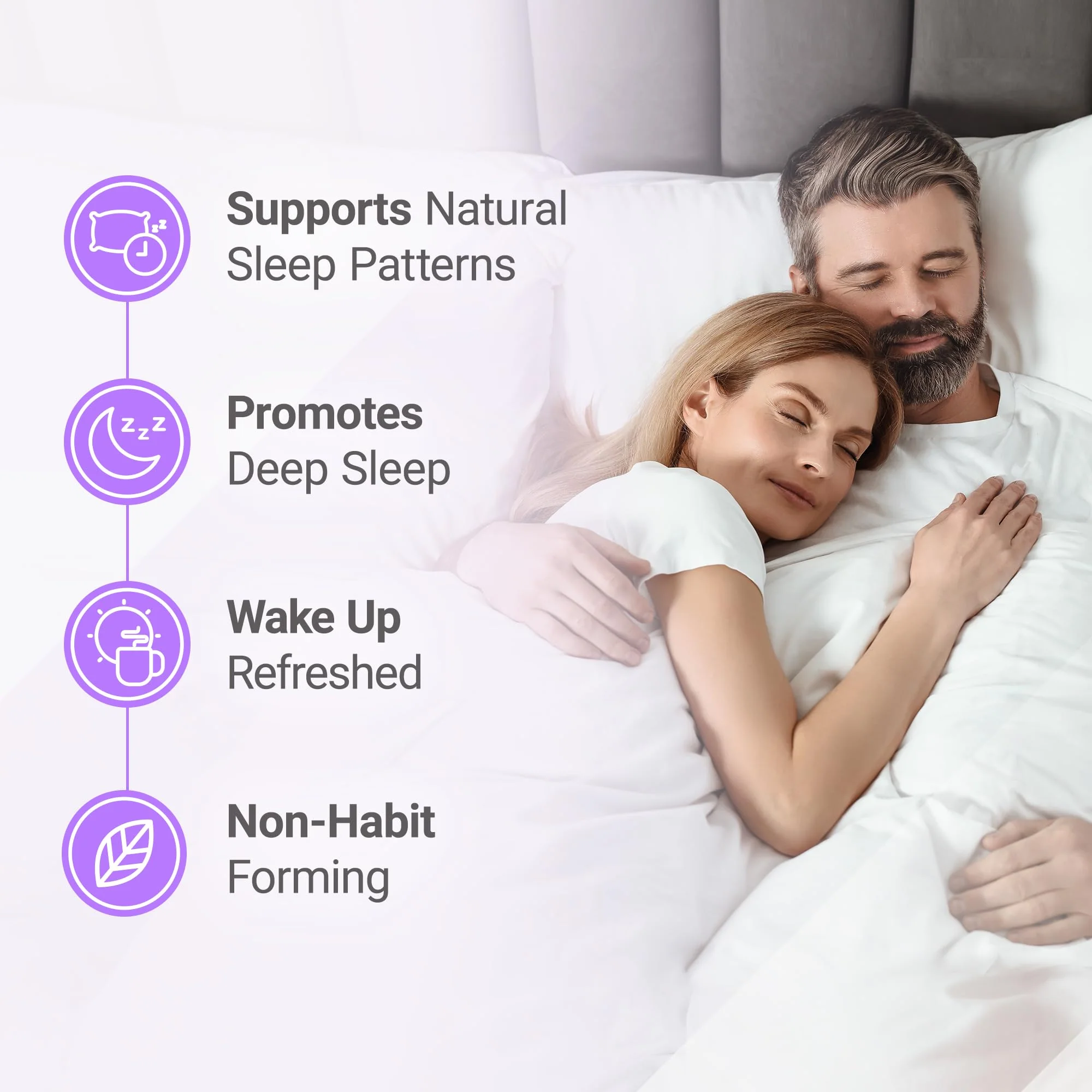 Nested Naturals Luna Sleep Aid – Natural, Non-Habit Forming Sleep Support for Adults | 120 Vegan Capsules - Image 4