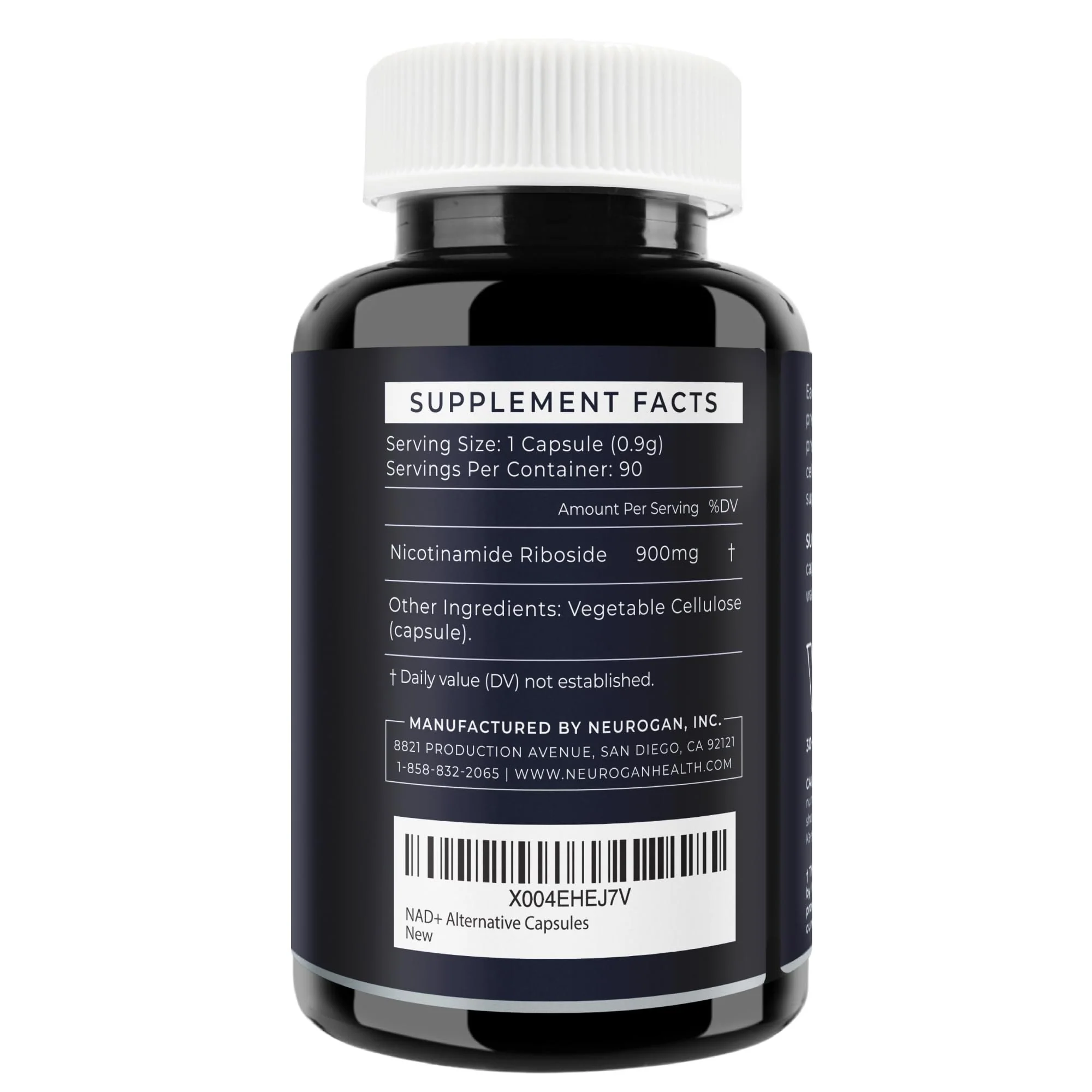 Neurogan NAD+ Alternative & NADH Precursor Capsules – 900mg NAD Supplement, 90 Capsules, Made in USA - Image 10