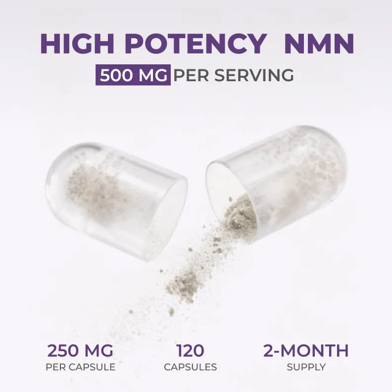 Neurogan NMN Supplement Capsules – 500 mg NMN, 120 Ct | Brain Focus & Cellular Energy - Image 2