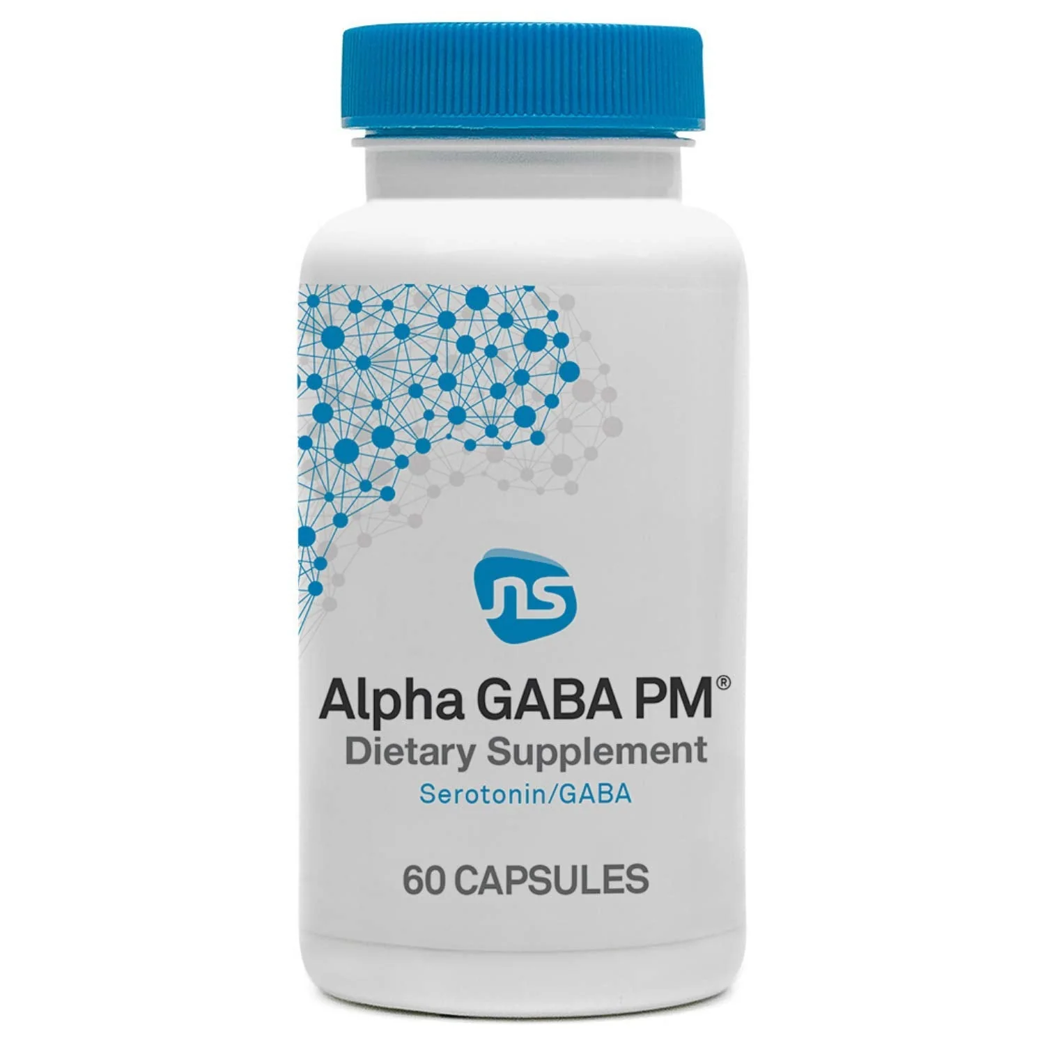 NeuroScience GABA PM Calm Sleep Aid for Adults - 400mg L-Theanine + 5-HTP + Magnesium (60 Capsules) - Image 8