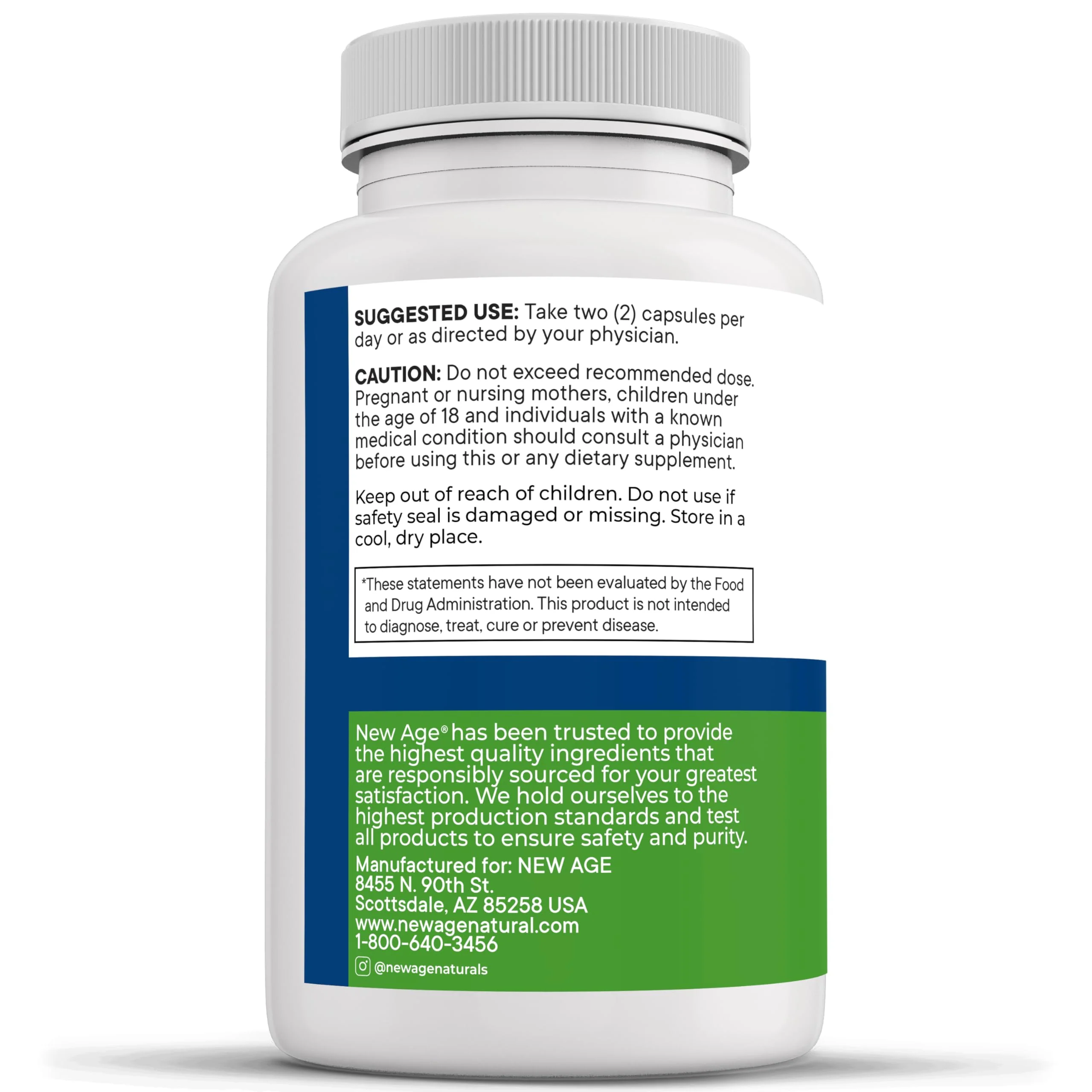 NEW AGE AREDS 2 Eye Vitamins – Lutein, Zeaxanthin, Bilberry & Astaxanthin – 180 Count - Image 15