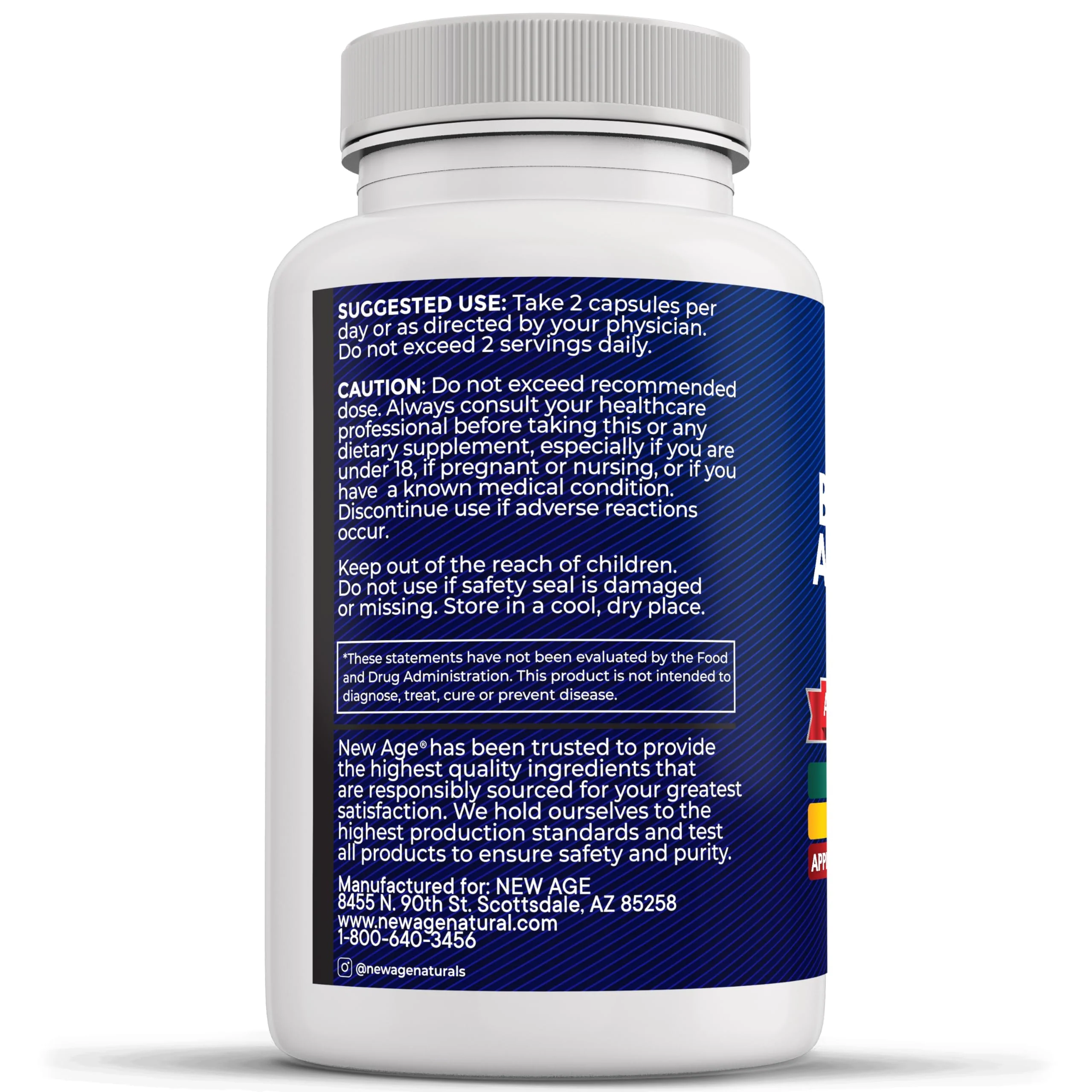NEW AGE Silica Sea Moss & Black Seed Oil – All-in-1 Mineral Formula with Ashwagandha, Turmeric, Bladderwrack, Burdock | Gluten Free - Image 17