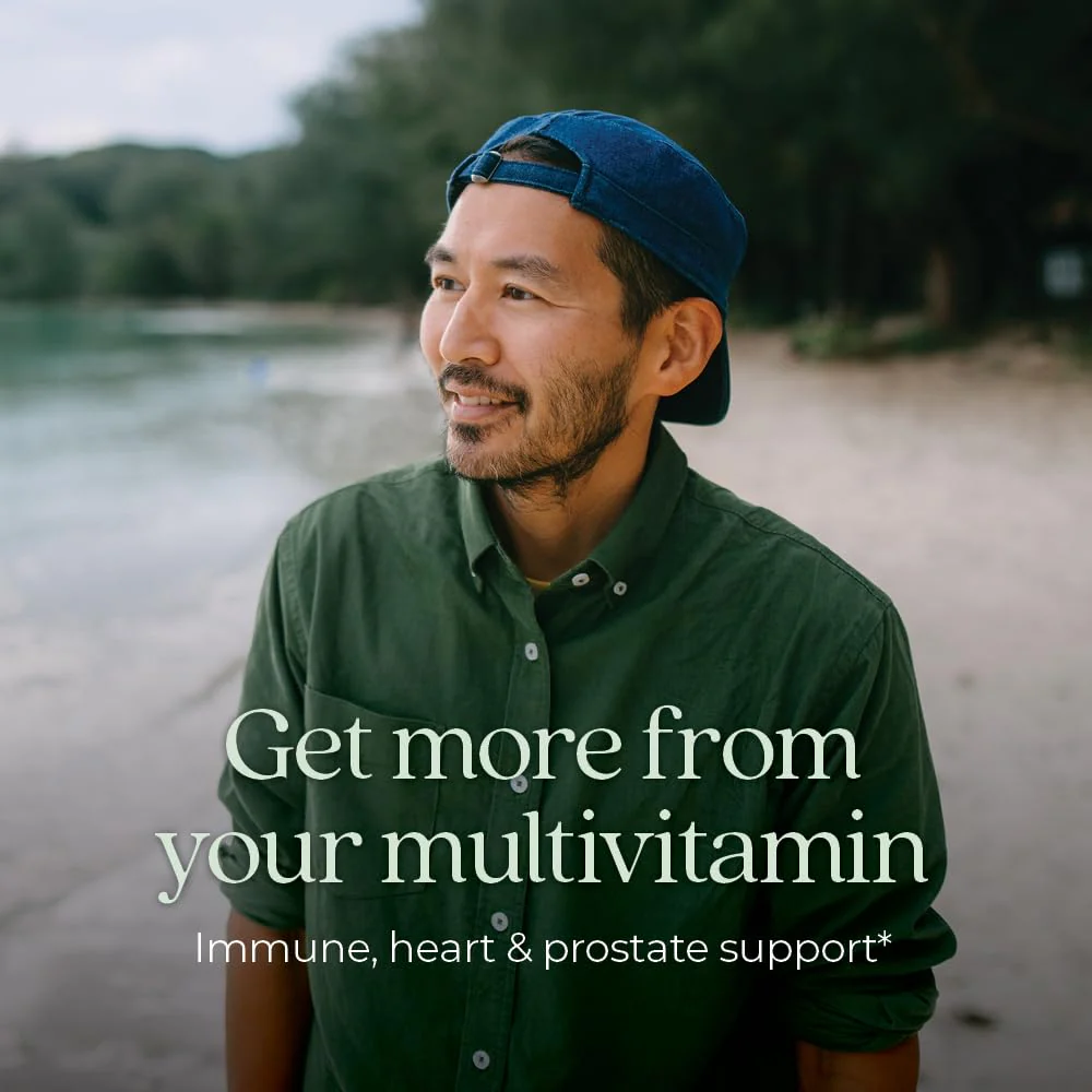 New Chapter Men’s Multivitamin 40+ | One Daily Fermented Multivitamin for Energy, Immunity & Heart Health | Gluten-Free & Non-GMO | 72 Tablets - Image 2