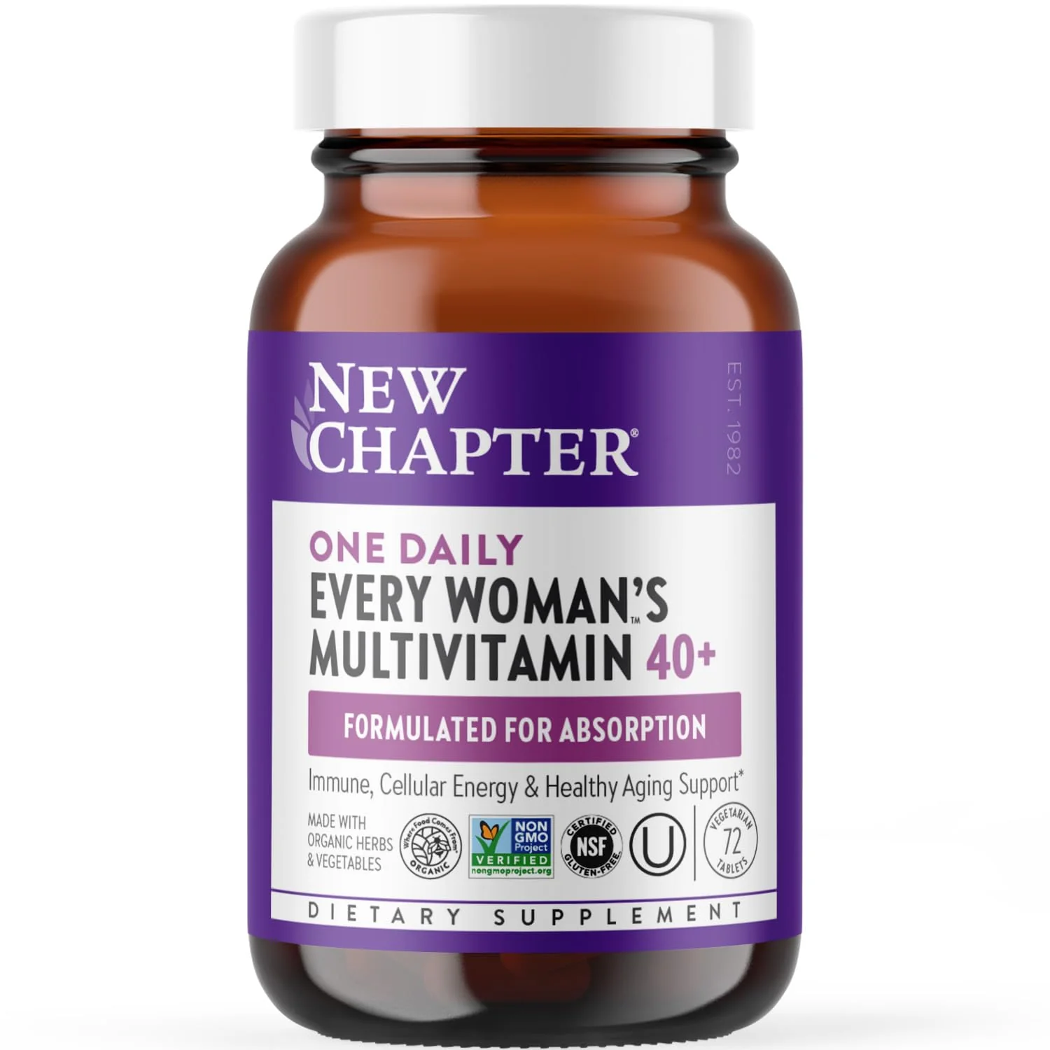 New Chapter Women’s 40+ Multivitamin – One Daily, Fermented Nutrients, Gentle on Empty Stomach - Image 9