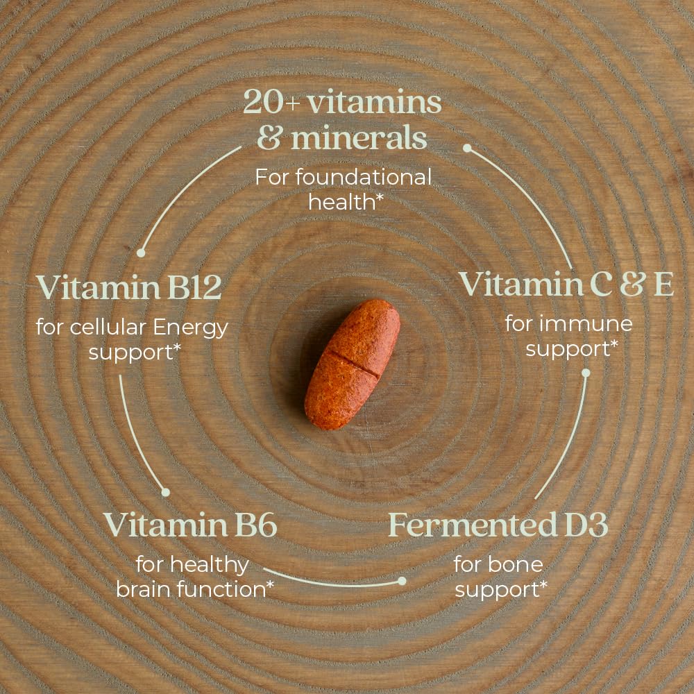 New Chapter Women’s Multivitamin 55+ – One Daily, Fermented Nutrients for Immune, Energy & Bone Health - Image 3