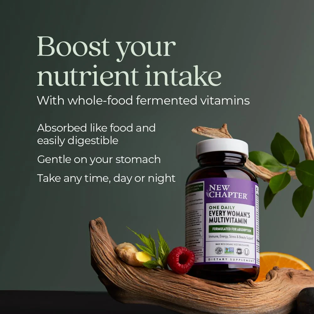 New Chapter Women’s One Daily Multivitamin – Gentle, Fermented Nutrition for Immune Support & Hair Health - Image 12