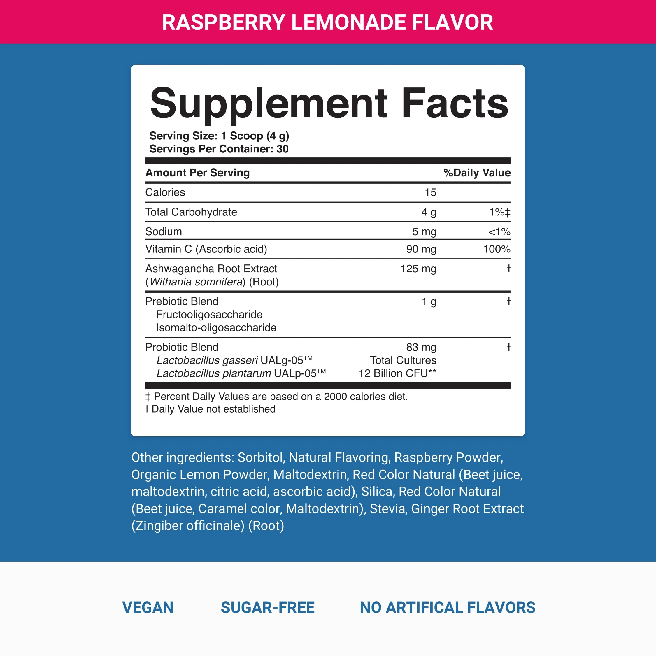 Nighttime Complete by ActivatedYou – Raspberry Lemonade with Ashwagandha, Prebiotics & Probiotics - Image 7