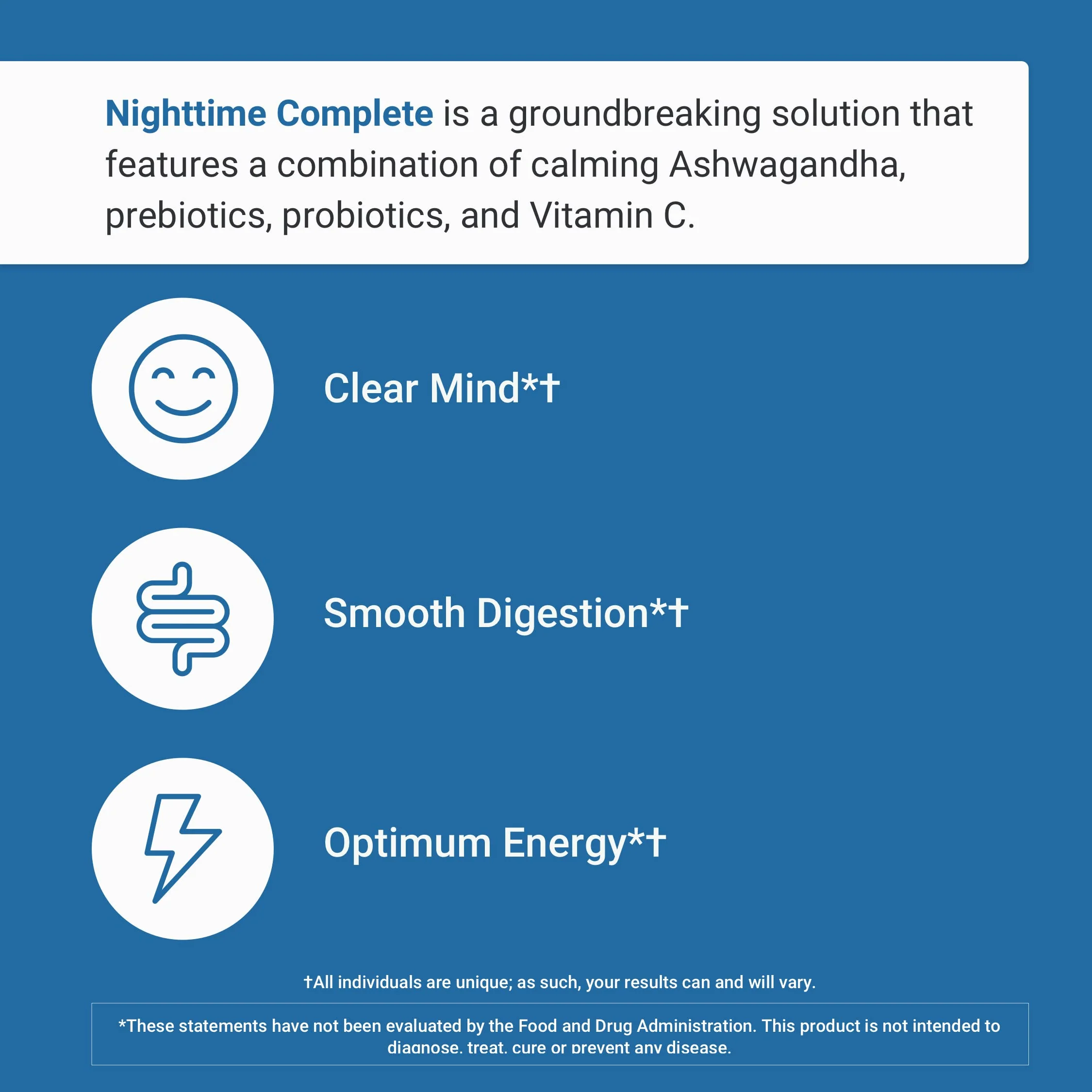 Nighttime Complete by ActivatedYou – Raspberry Lemonade with Ashwagandha, Prebiotics & Probiotics - Image 8