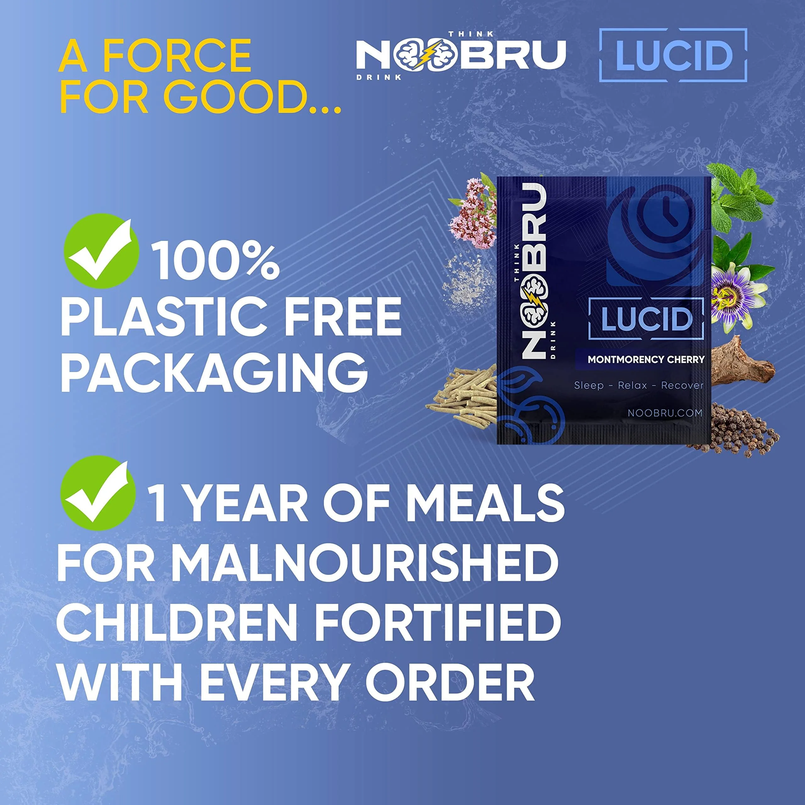 Noobru Lucid Nootropic Sleep Powder Drink – Deep Sleep & Lucid Dreams - Image 5