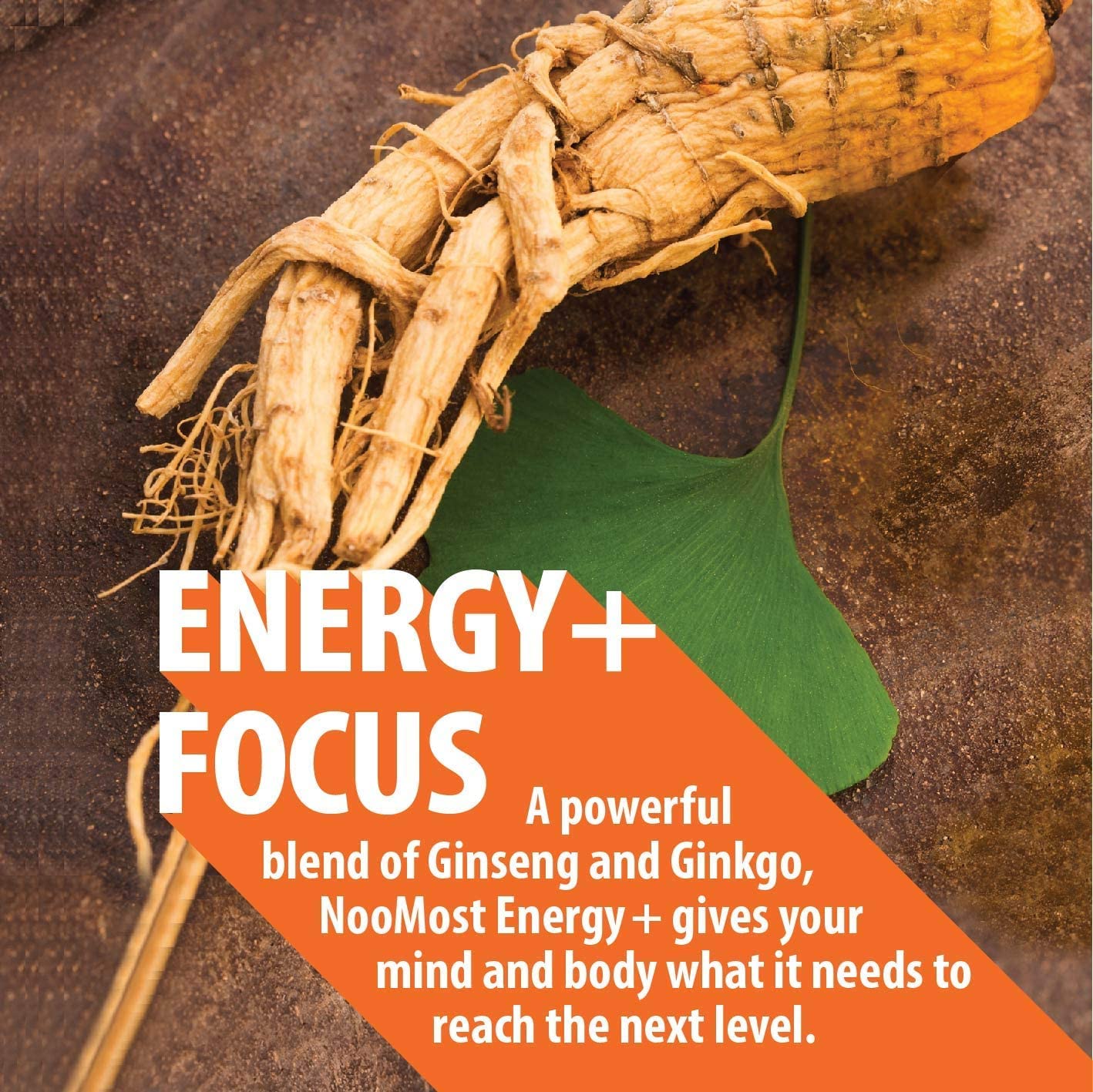 NooMost Korean Red Panax Ginseng + Ginkgo Biloba – 120 Vegan Capsules - Image 4