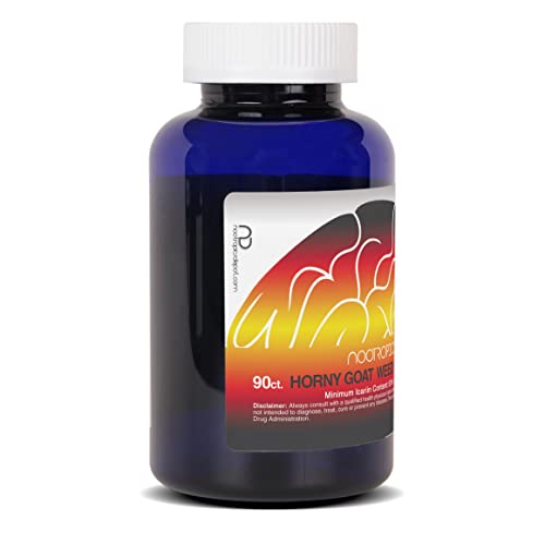 Nootropics Depot Horny Goat Weed Capsules 200mg | 90 Count | Icariin 50% | Epimedium brevicornum - Image 15