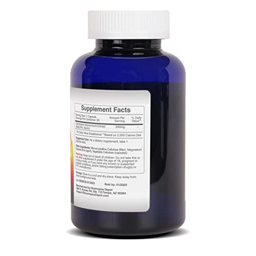 Nootropics Depot Horny Goat Weed Capsules 200mg | 90 Count | Icariin 50% | Epimedium brevicornum - Image 16