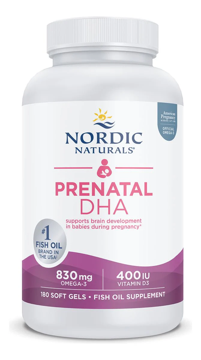 Nordic Naturals Prenatal DHA, Unflavored — 180 Soft Gels, 830 mg Omega-3 + 400 IU Vitamin D3 | Non-GMO, Official Omega-3 of the American Pregnancy Association - Image 13