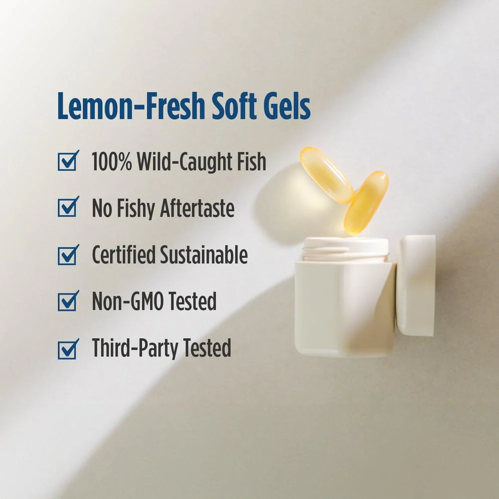 Nordic Naturals ProEPA Lemon 180 Soft Gels | 1210 mg Omega-3 High-Intensity EPA Formula - Image 14