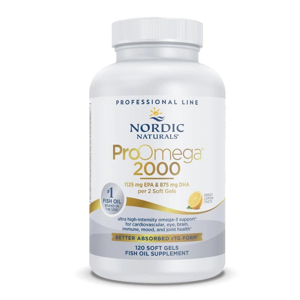 Nordic Naturals ProOmega 2000 Lemon Flavor – 120 Soft Gels, 2150 mg Omega-3 - Image 9