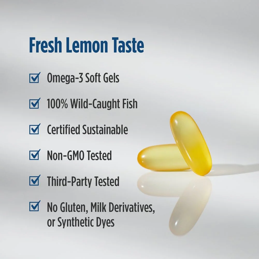Nordic Naturals ProOmega-D Lemon - 120 Soft Gels | Omega-3 + Vitamin D3 - Image 12