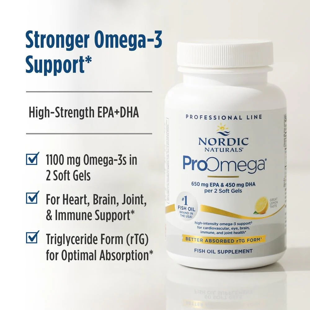 Nordic Naturals ProOmega Lemon Flavor – 210 Soft Gels, 1000 mg Omega-3 (EPA & DHA) - Image 6