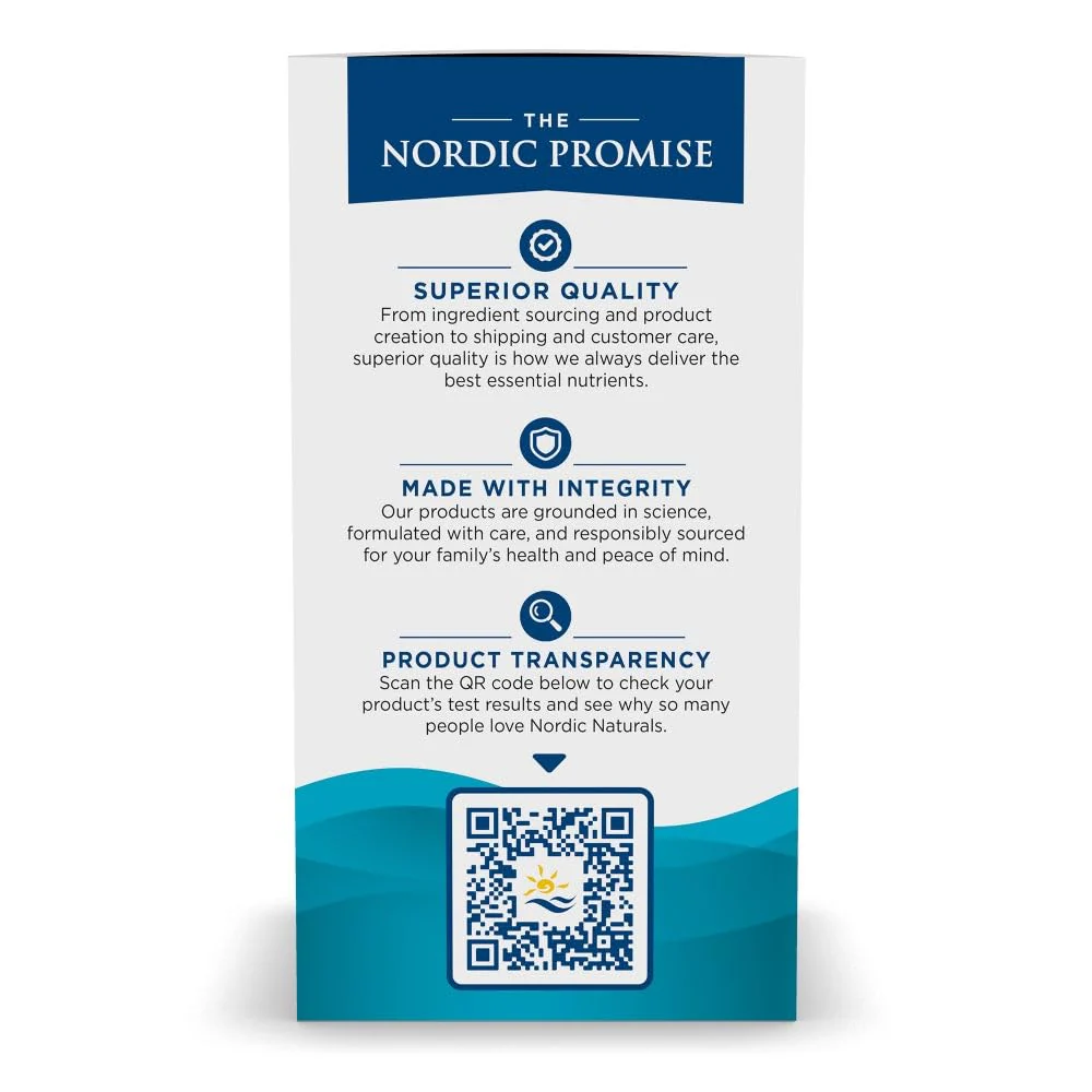 Nordic Naturals Ultimate Omega 2X Lemon - 120 Soft Gels, 2150 mg Omega-3 - Image 5
