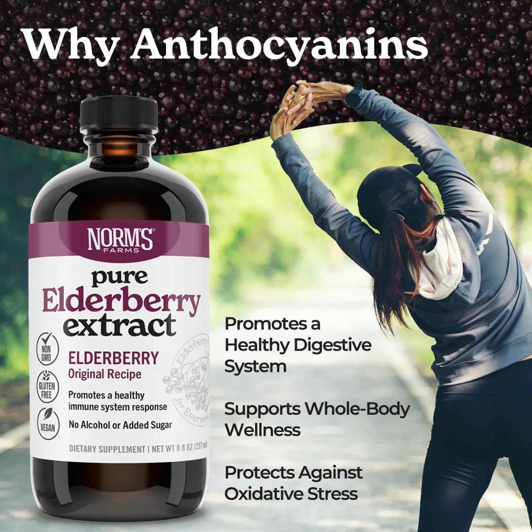 Norm's Farms Elderberry Extract & BeeWellness Syrup 2PK – Immune Support for Kids & Adults, Made in USA - Image 12
