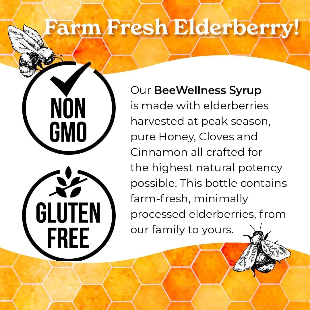 Norm's Farms Elderberry Extract & BeeWellness Syrup 2PK – Immune Support for Kids & Adults, Made in USA - Image 9