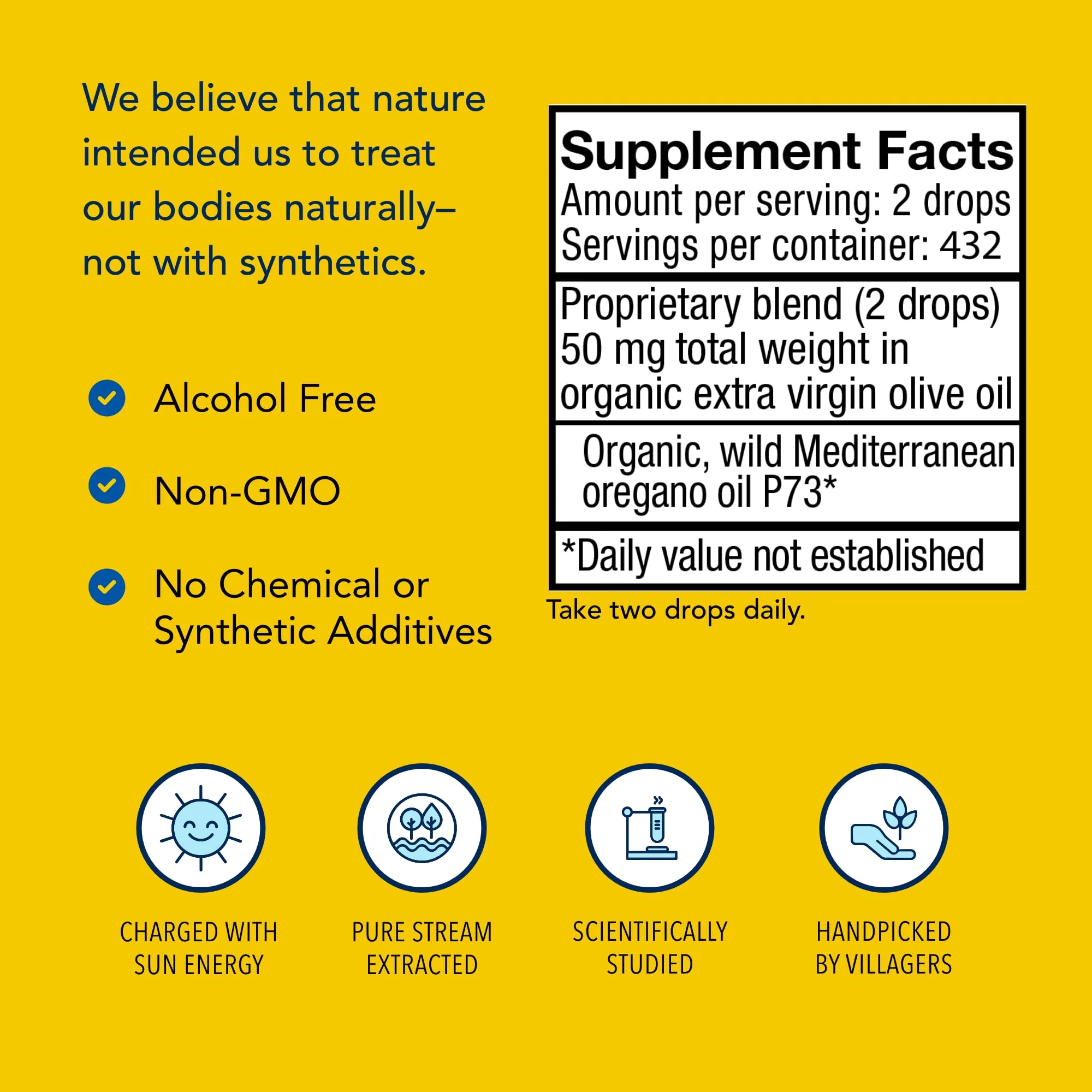 North American Herb & Spice Oreganol P73 Super Strength – Pack of 2, 1 fl oz – Immune Support – Non-GMO & Certified Organic – 864 Total Servings - Image 4