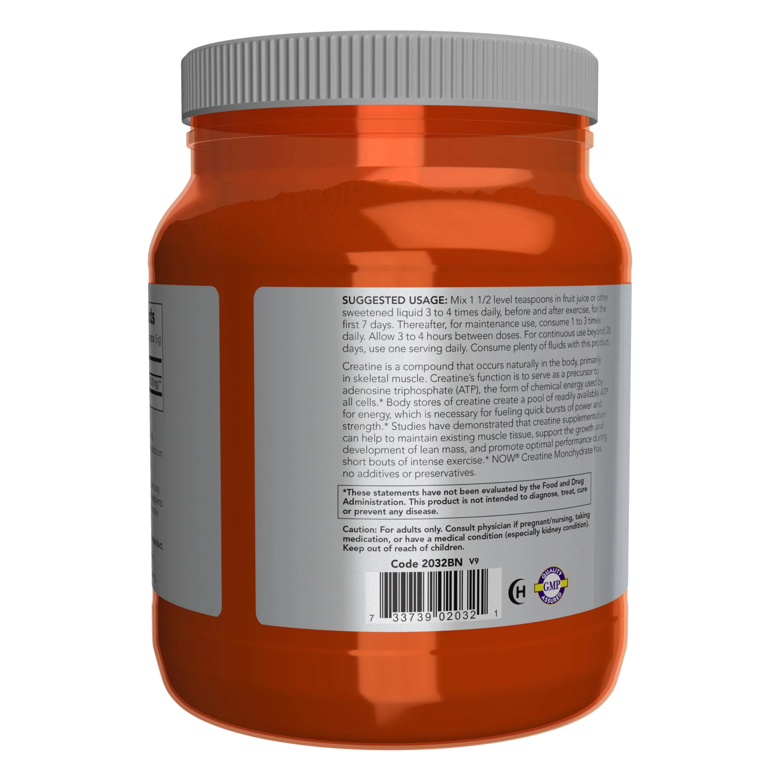 NOW Foods Creatine Monohydrate Powder – Mass Building & Energy Production, 2.2 lb - Image 3