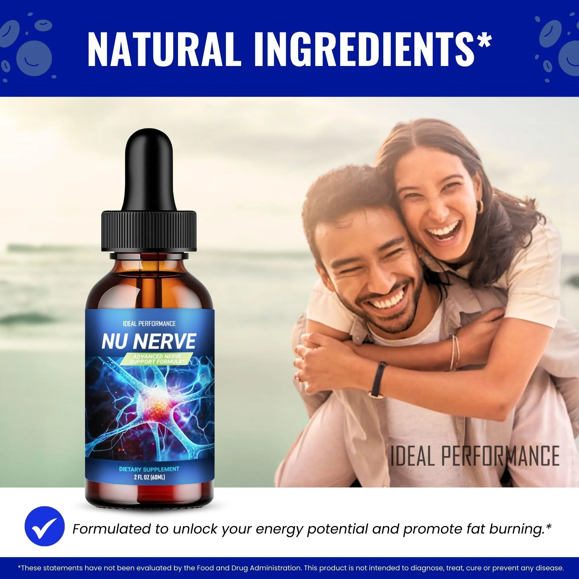 Nu Nerve Drops - Nerve Health Support | NuNerve Liquid Drops 2 Pack - Image 6