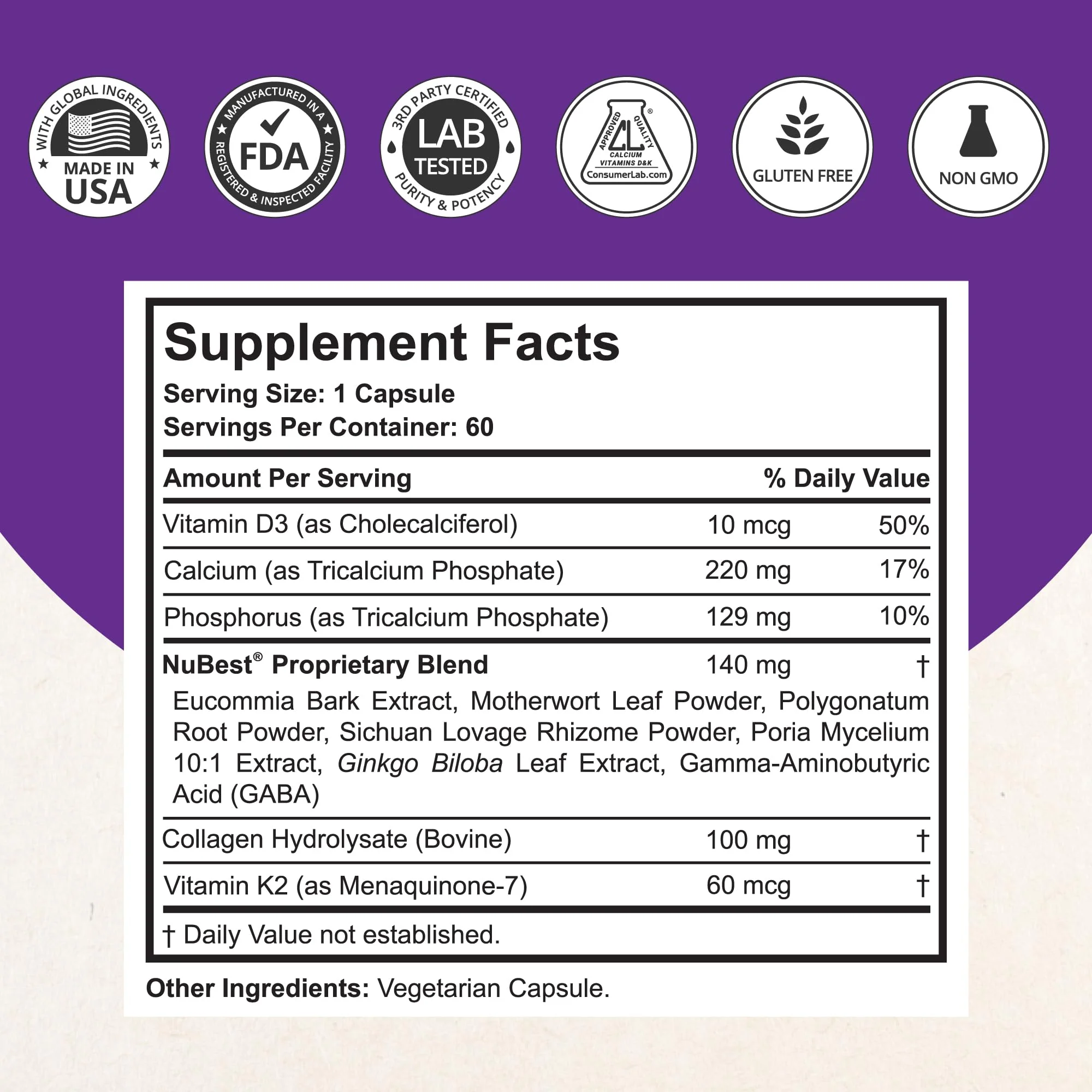 NuBest Tall 10+ – Advanced Bone Strength Formula for Kids 10+ & Teens | Supports Immunity, Development & Wellness | Pack 3 (3 Months) - Image 13