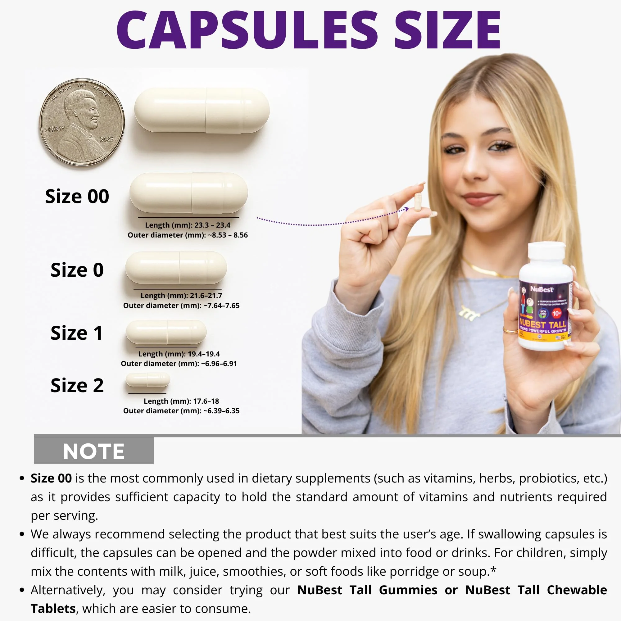NuBest Tall 10+ – Advanced Bone Strength Formula for Kids 10+ & Teens | Supports Immunity, Development & Wellness | Pack 3 (3 Months) - Image 14