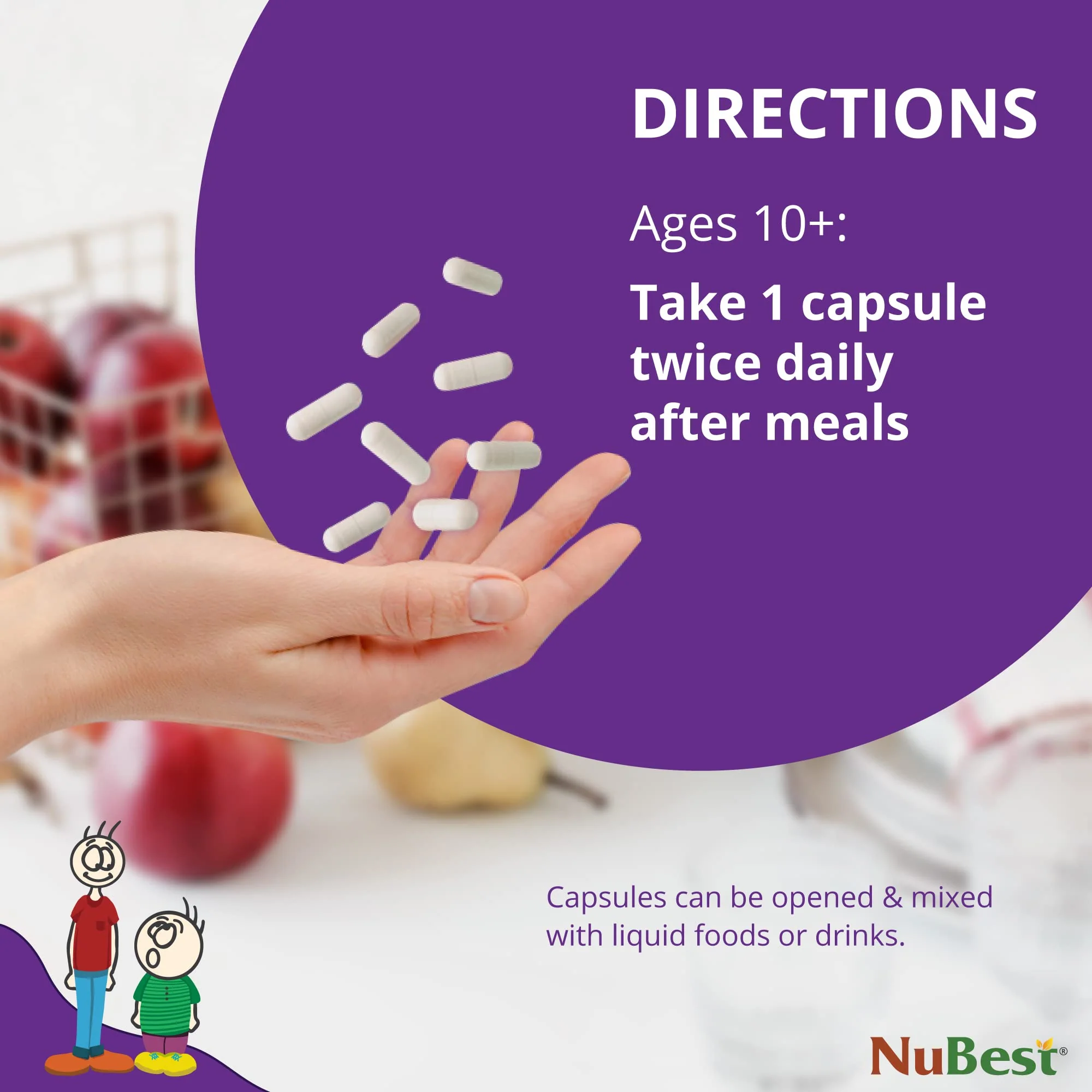 NuBest Tall 10+ – Advanced Bone Strength Formula for Kids 10+ & Teens | Supports Immunity, Development & Wellness | Pack 3 (3 Months) - Image 15