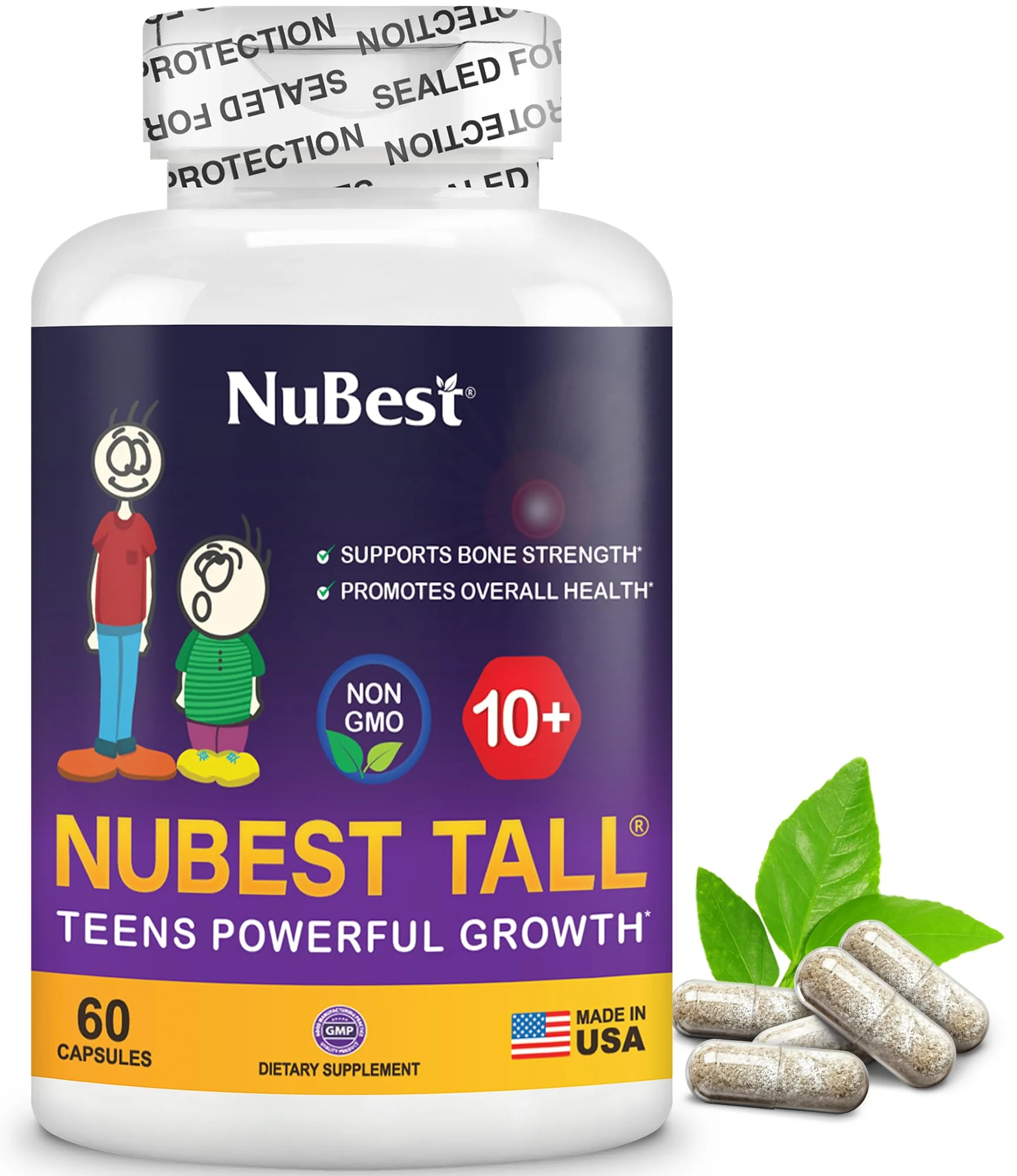 NuBest Tall 10+ – Advanced Bone Strength Formula for Kids 10+ & Teens | Supports Immunity, Development & Wellness | Pack 3 (3 Months) - Image 17